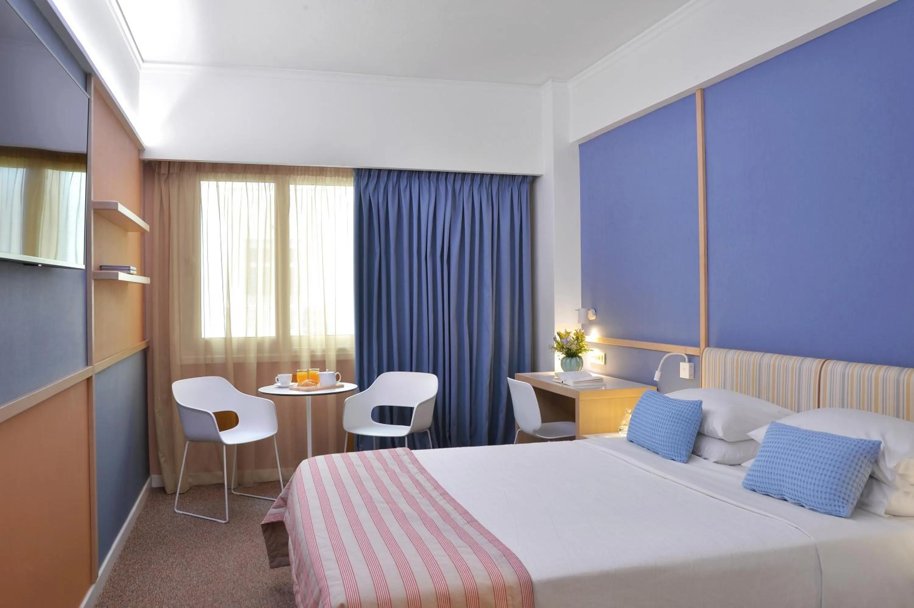 Bed in Airotel Alexandros