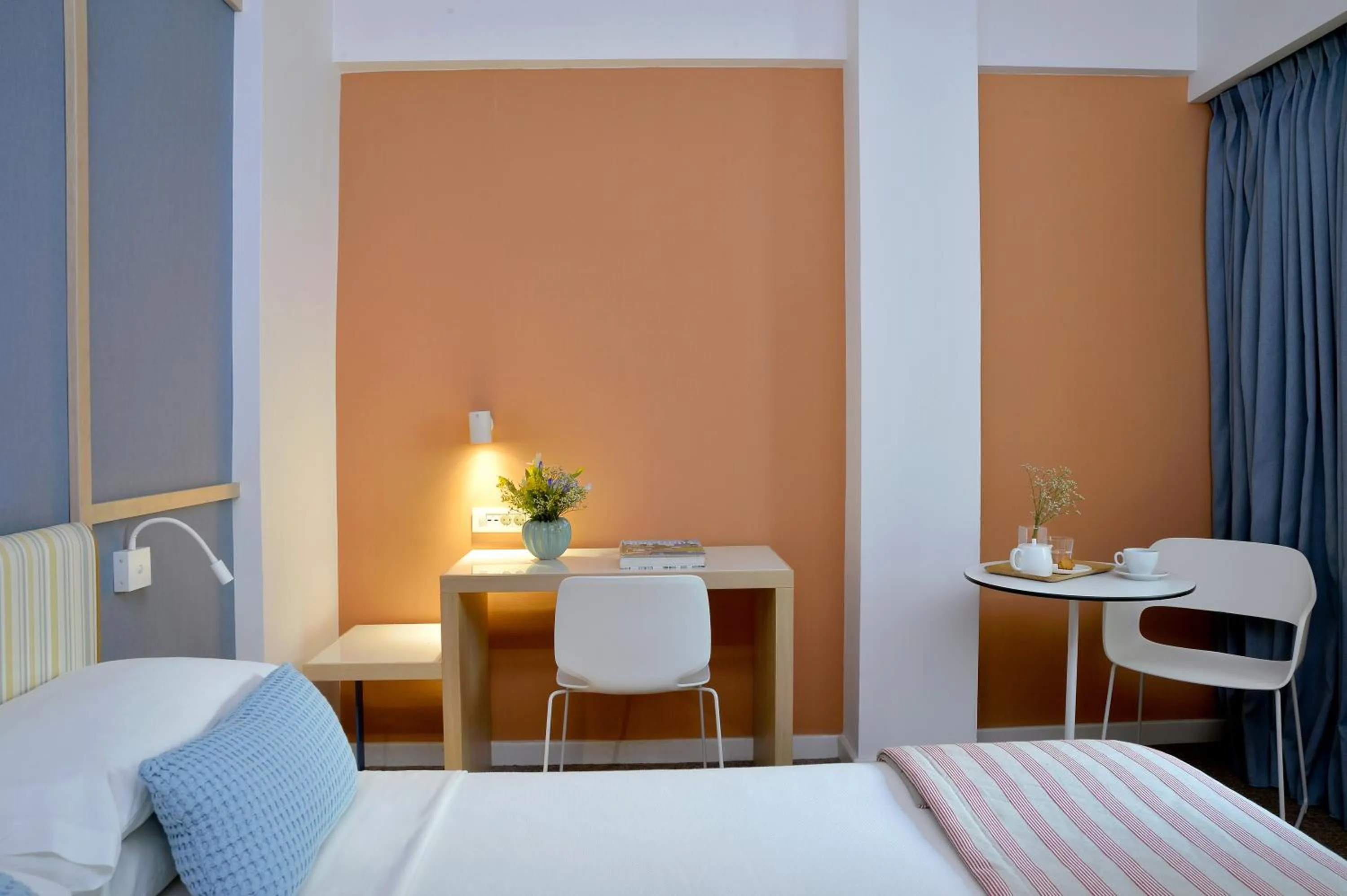 Bedroom, Bed in Airotel Alexandros