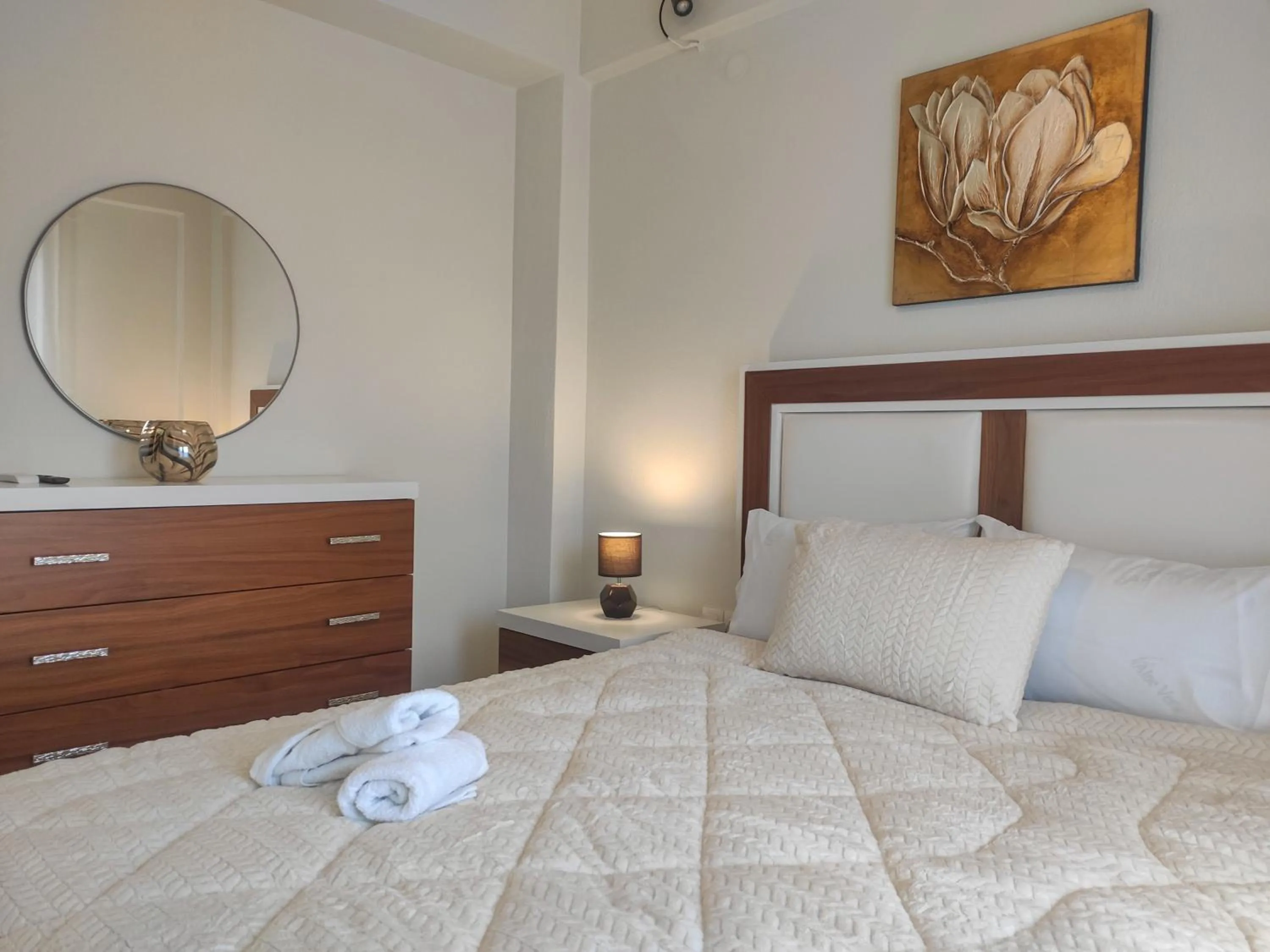 Bedroom, Bed in Kashmir Luxury Apartments