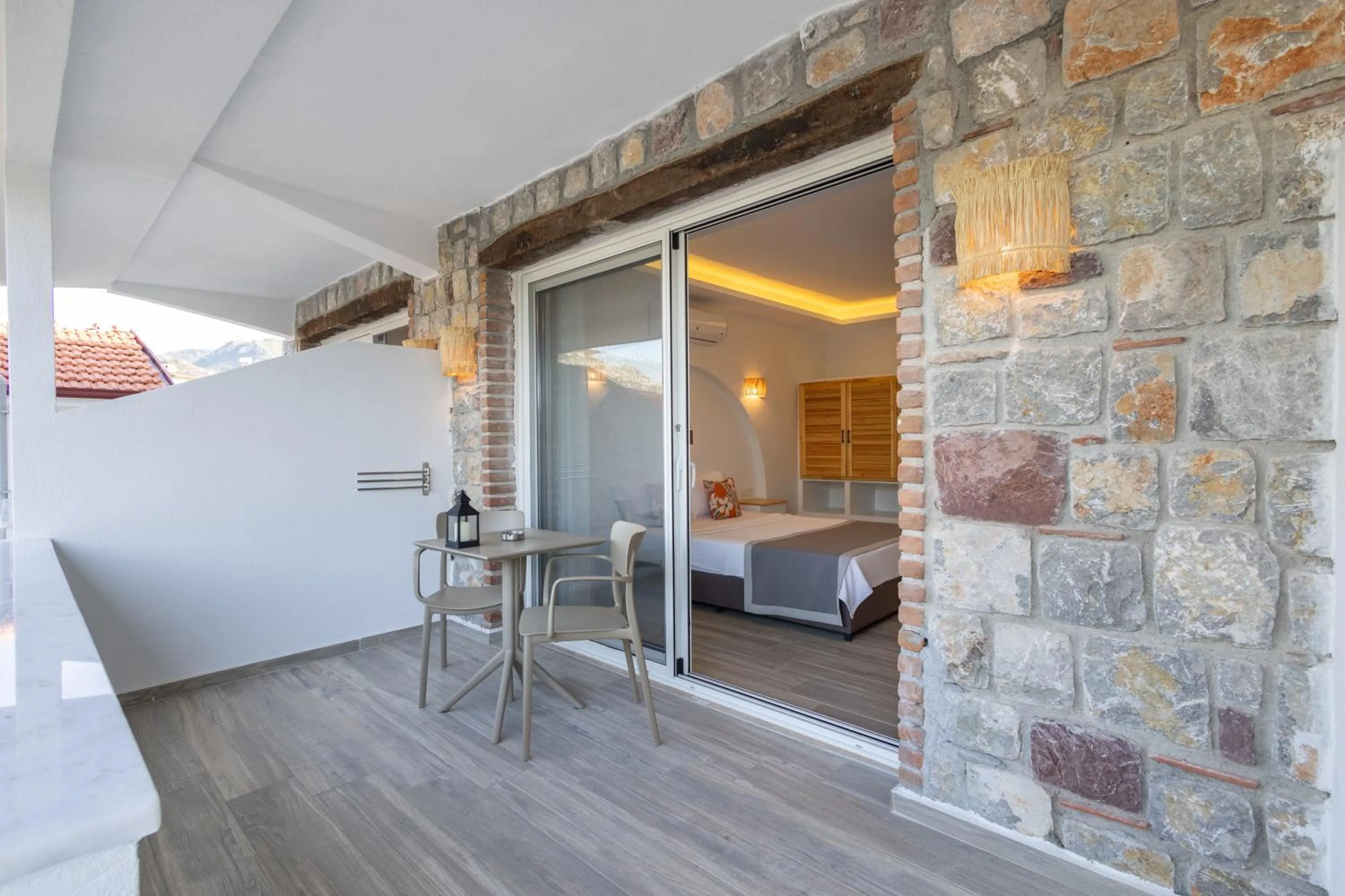 View (from property/room), Bed in Base Selimiye