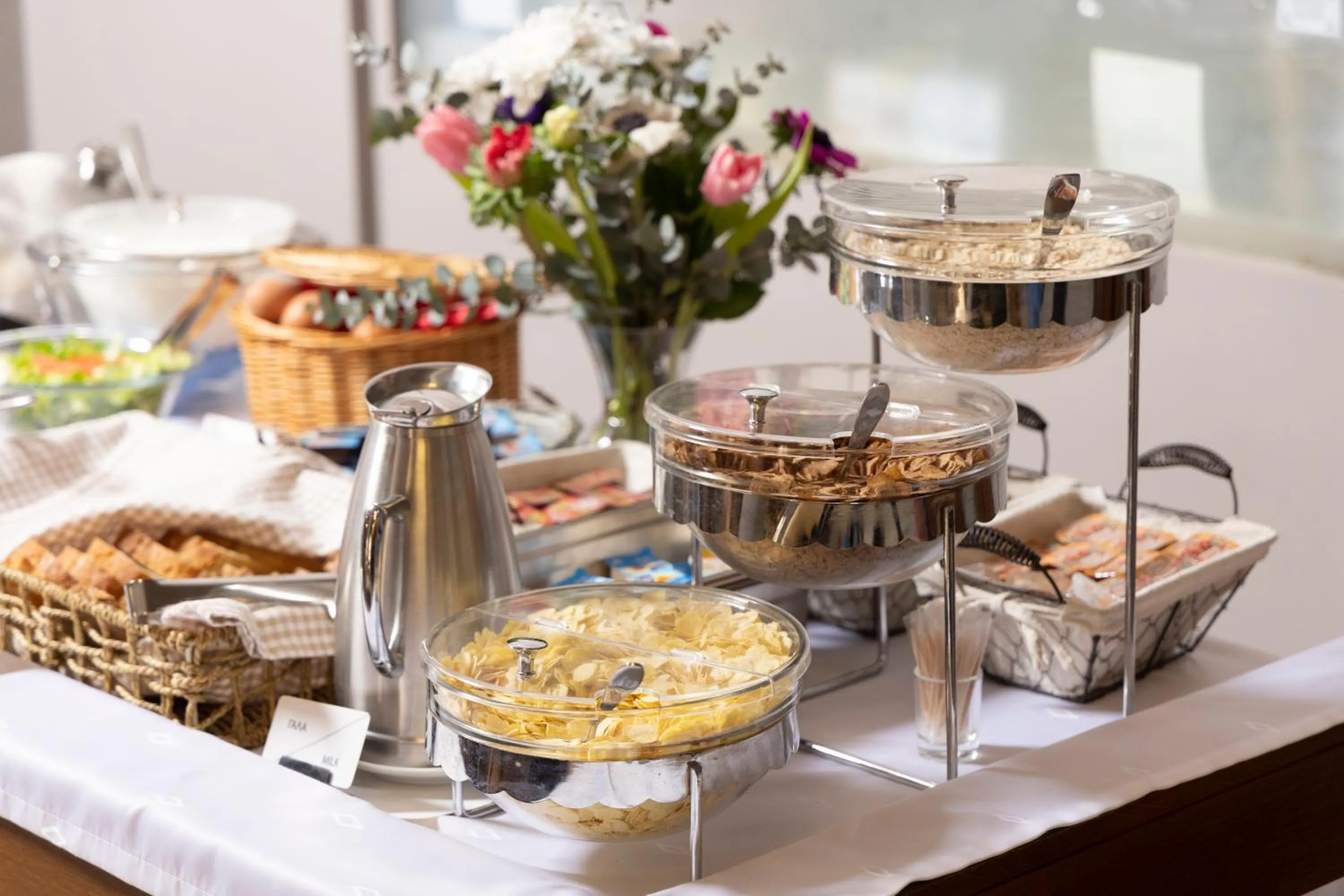 Breakfast in Aegeon Hotel