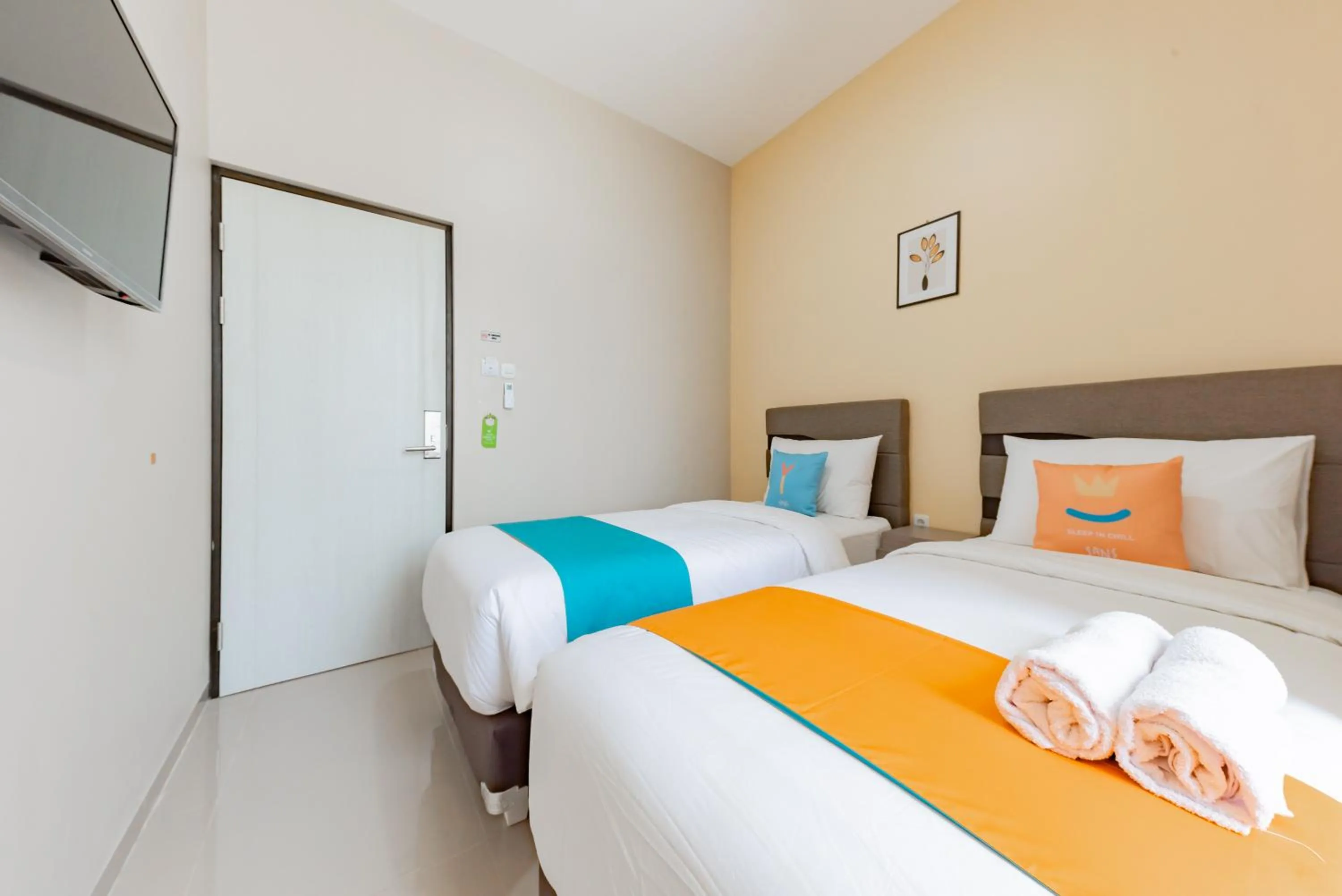 Bedroom, Bed in Sans Hotel Berau Square
