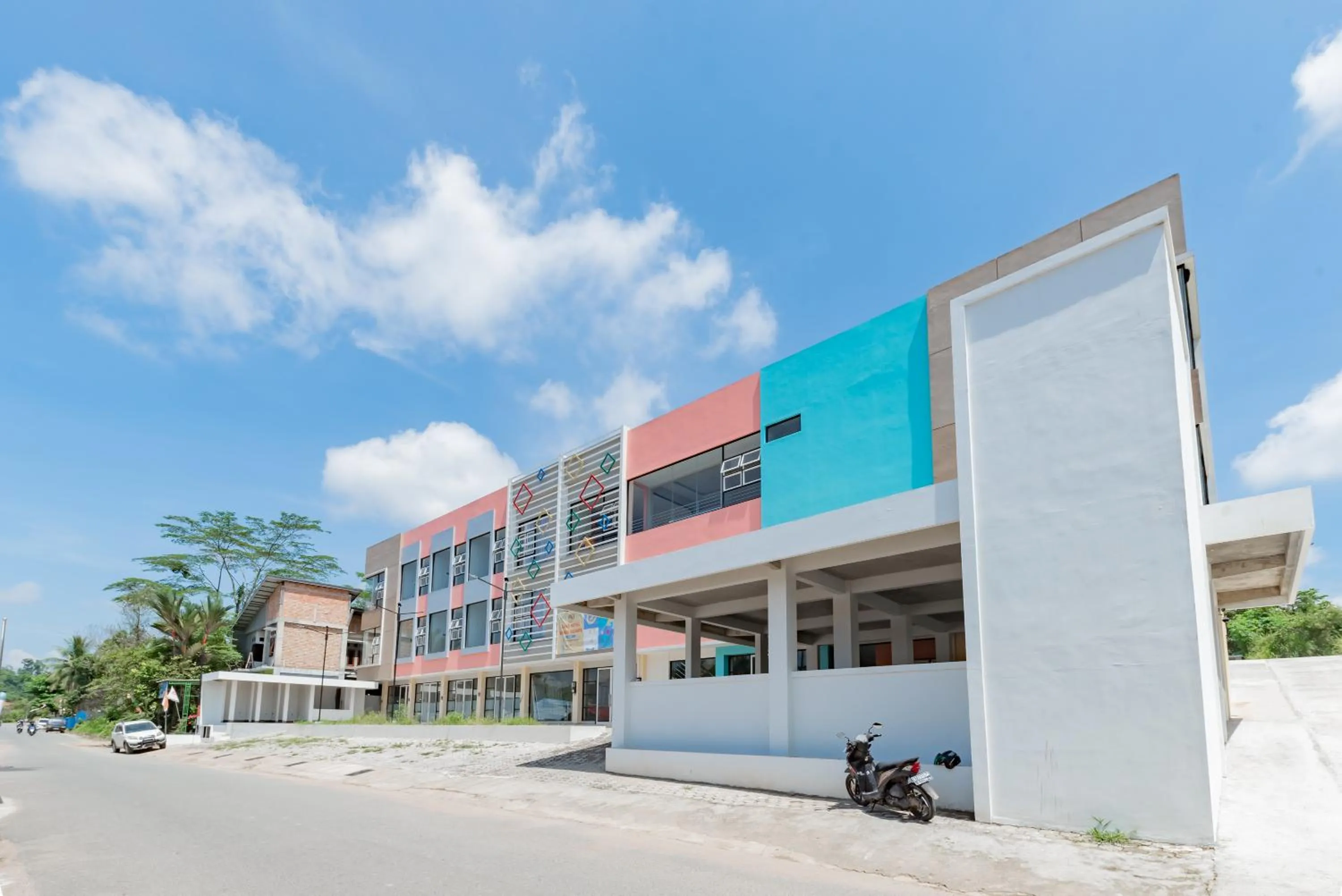 Property building in Sans Hotel Berau Square