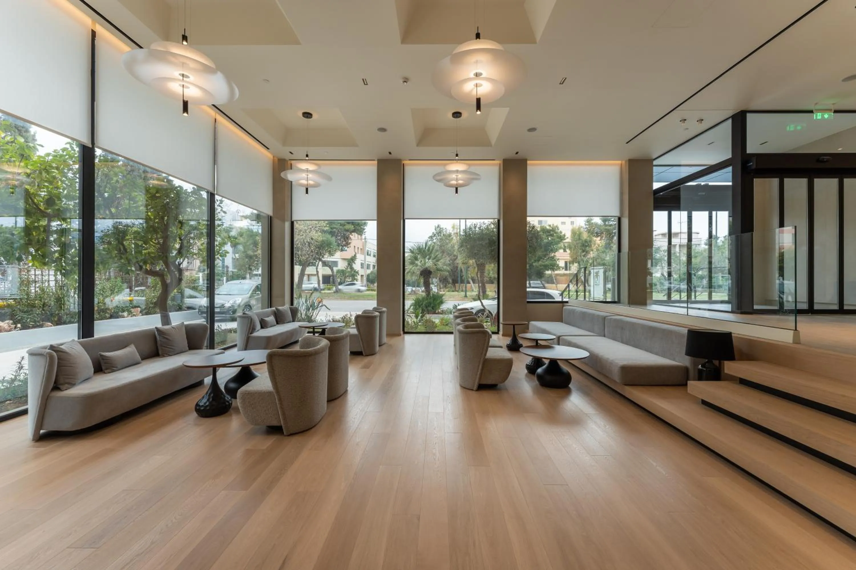 Seating area in Emmantina Hotel