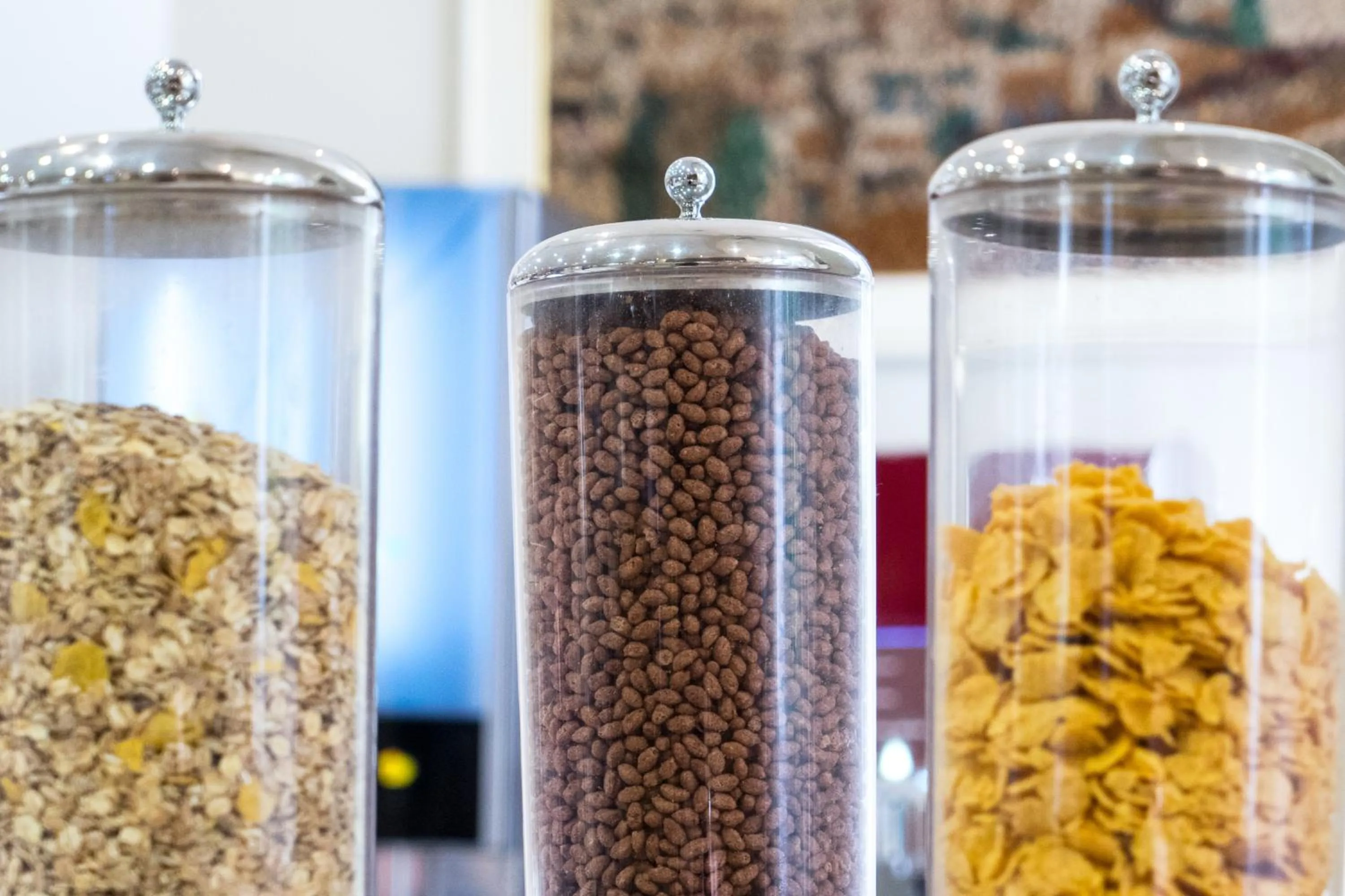 Buffet breakfast in Emmantina Hotel