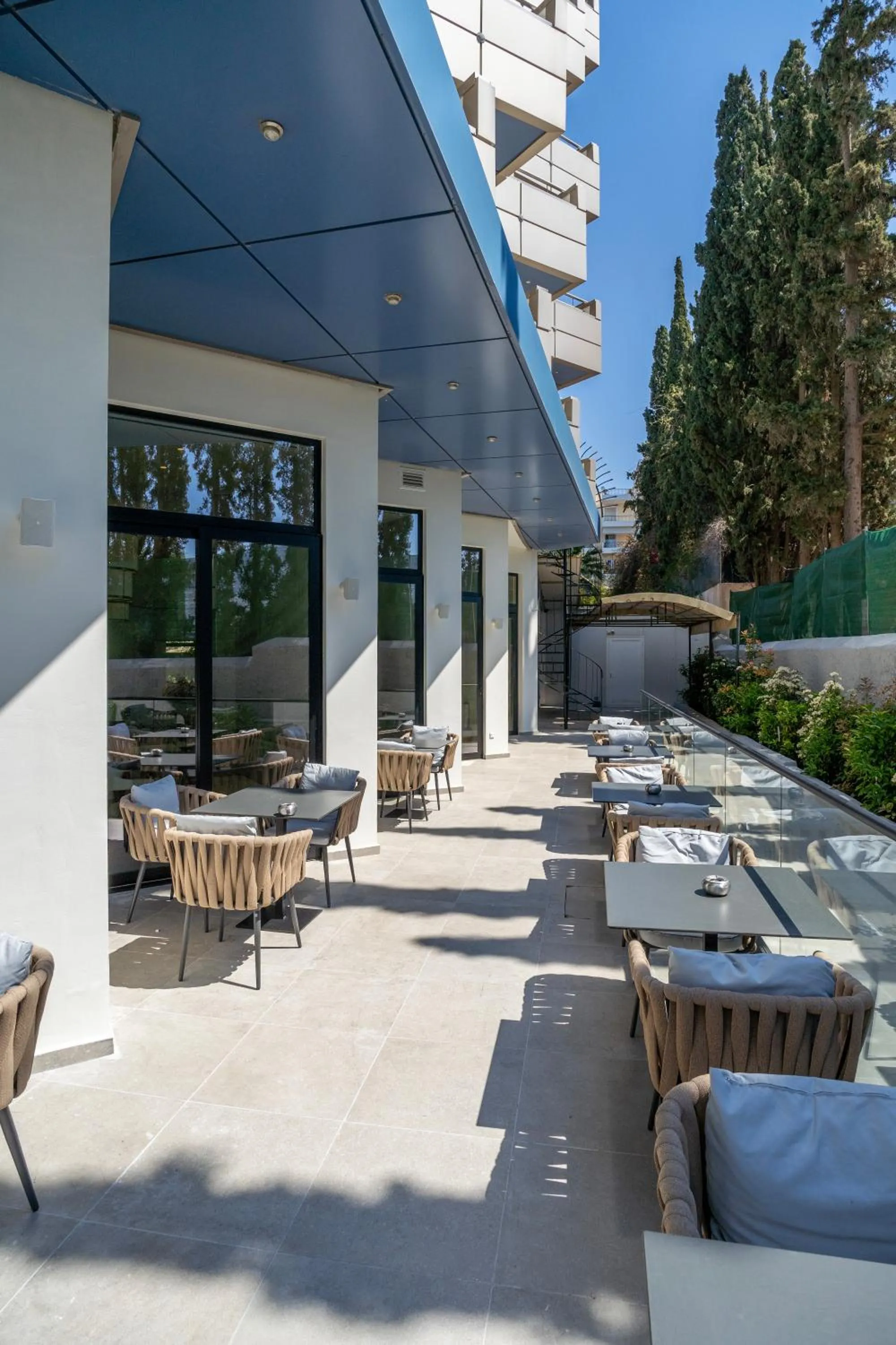 Patio in Emmantina Hotel
