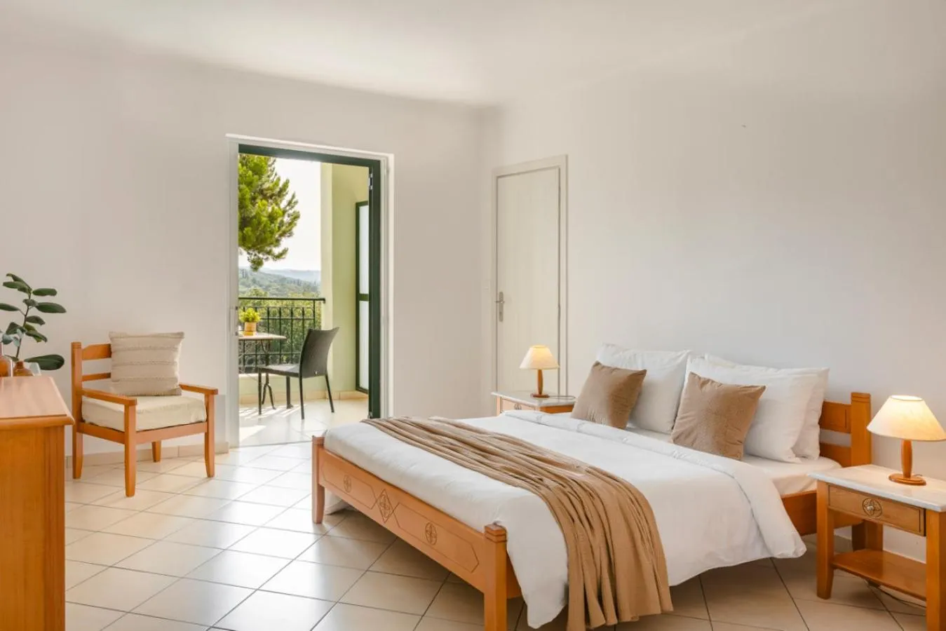 Bed in Century Resort