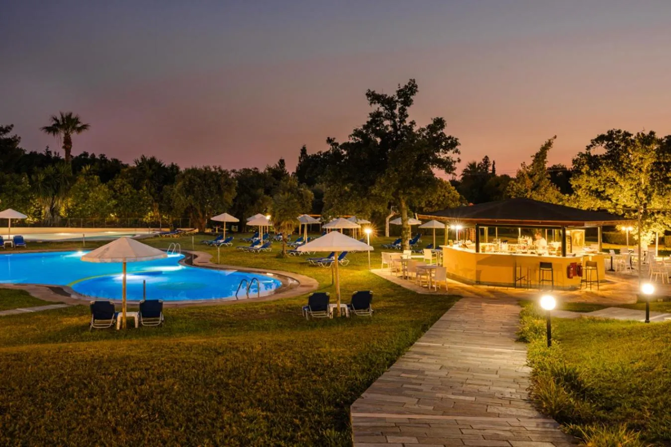 Natural landscape in Century Resort