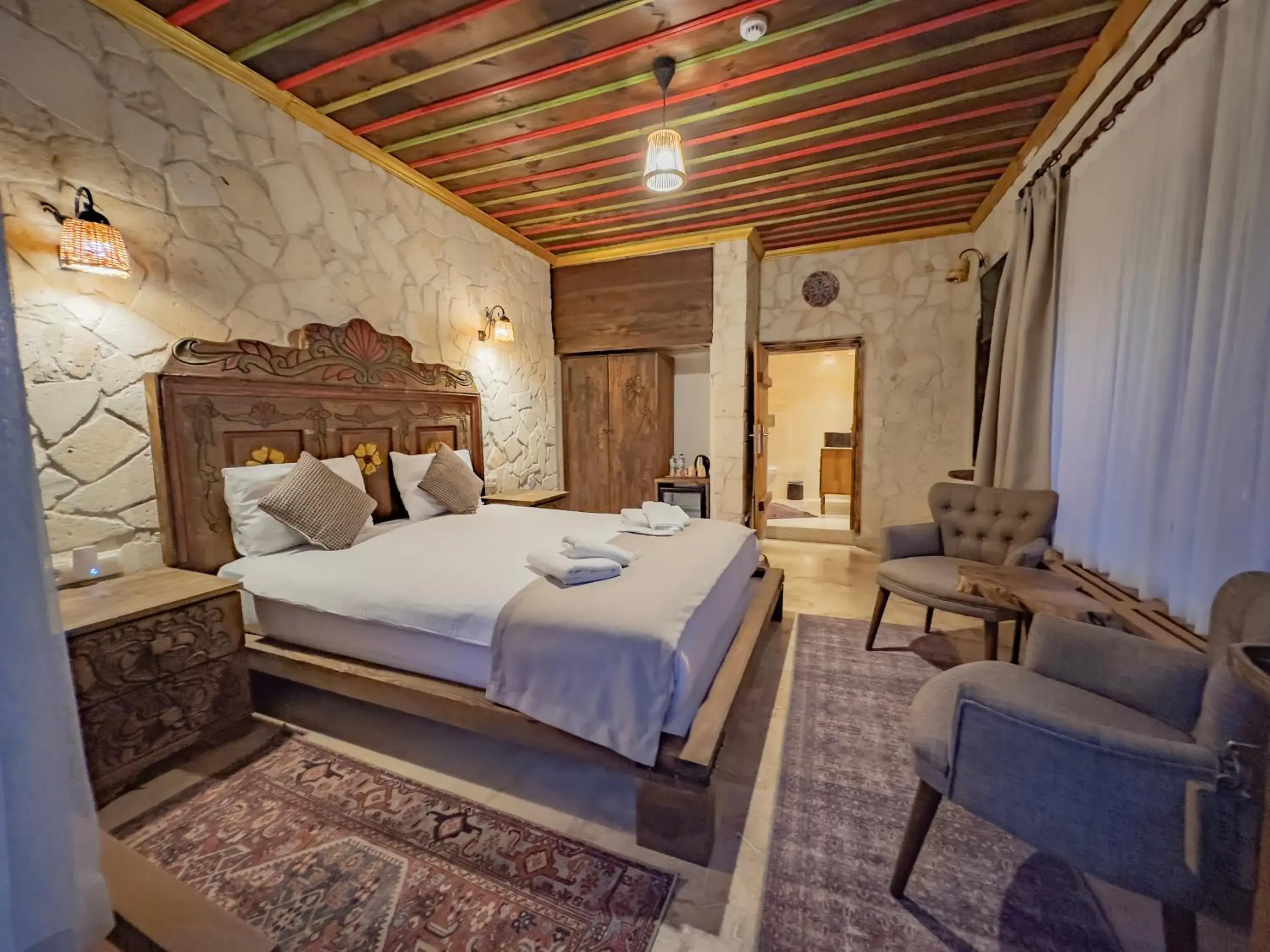 Deluxe Double Room with Balcony in Casa Di Cappadocia Deluxe Double Room with Balcony in Casa Di Cappadocia