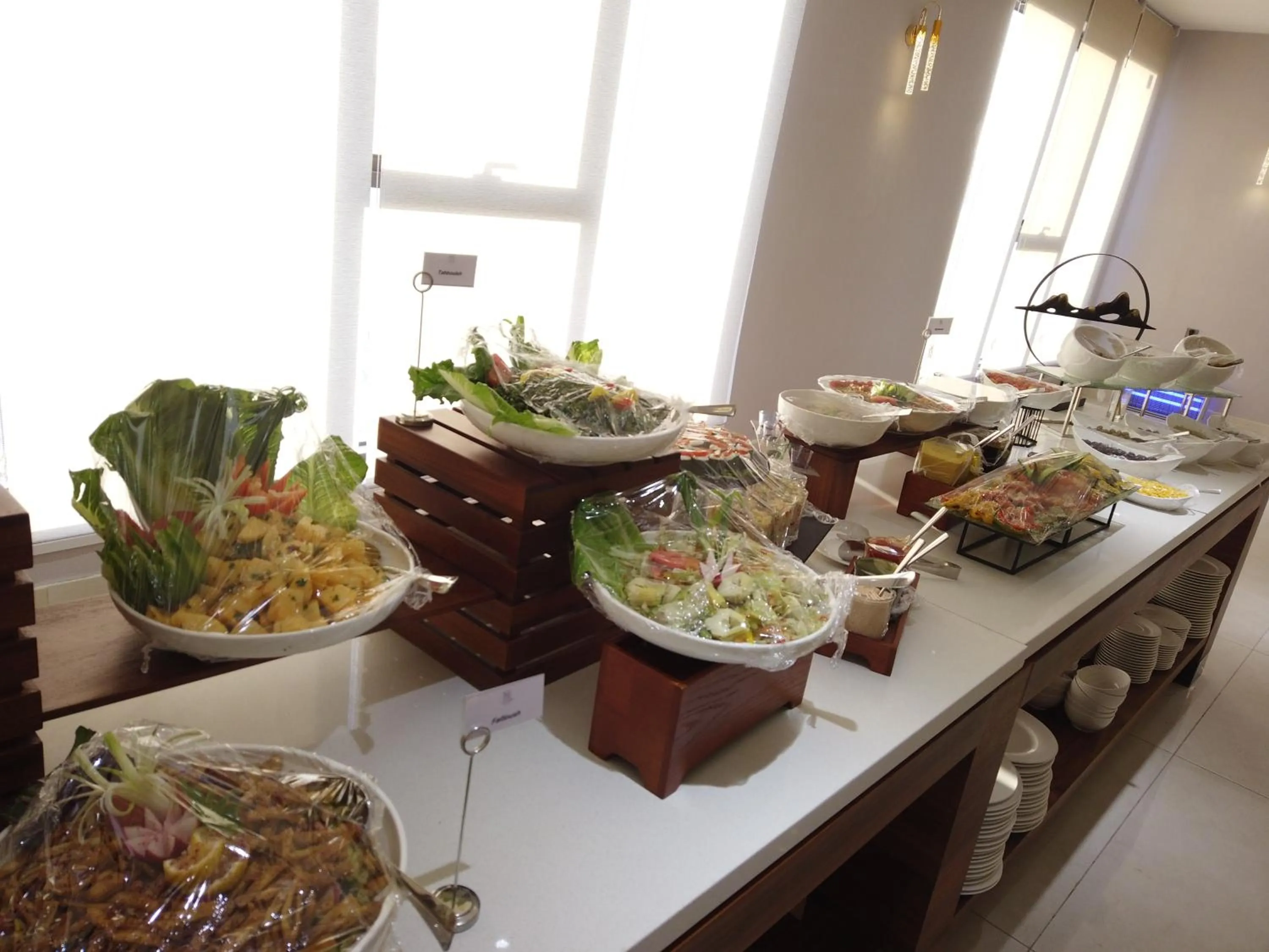 Food and drinks in H Luxury Hotel