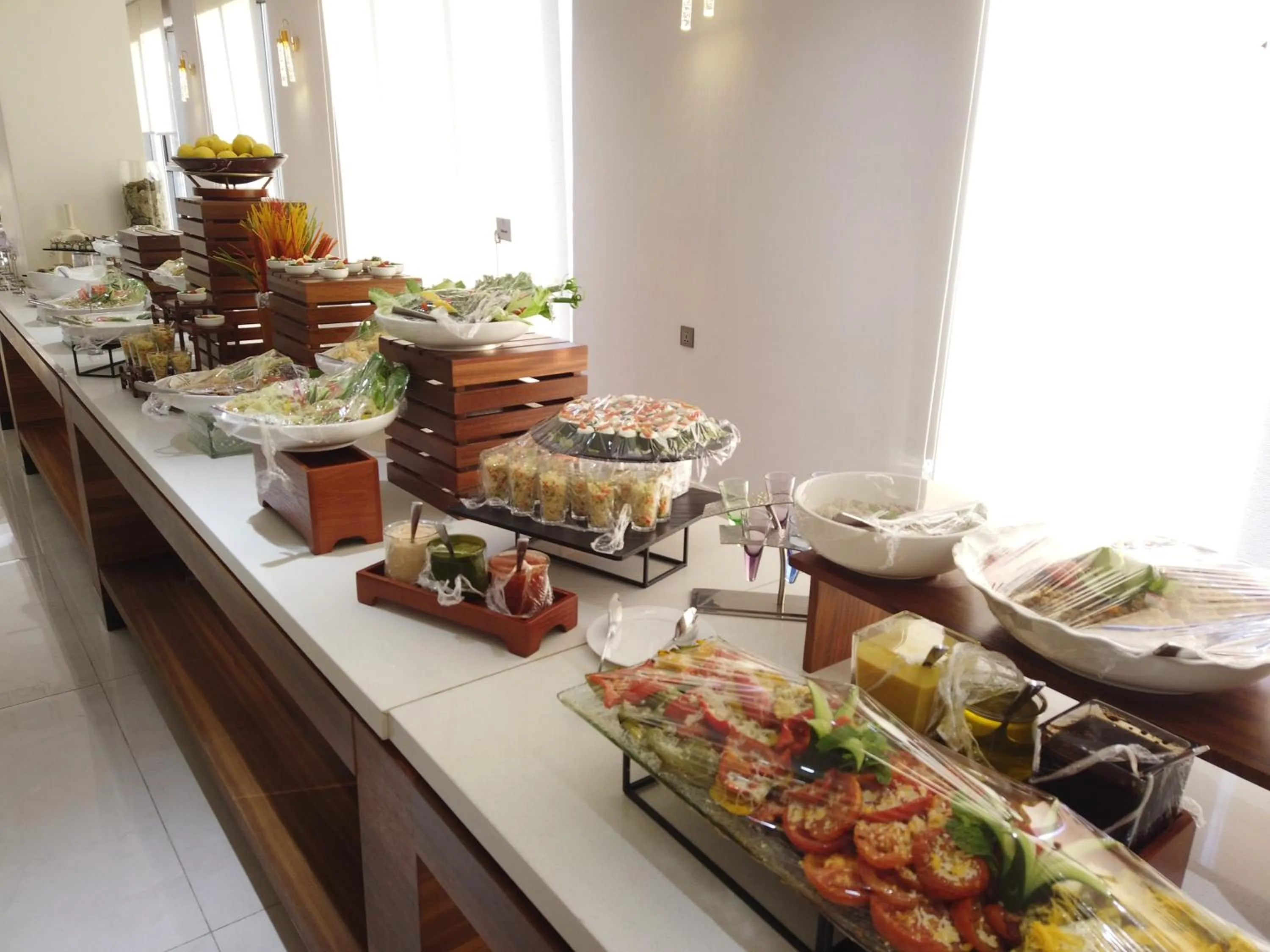 Food and drinks in H Luxury Hotel