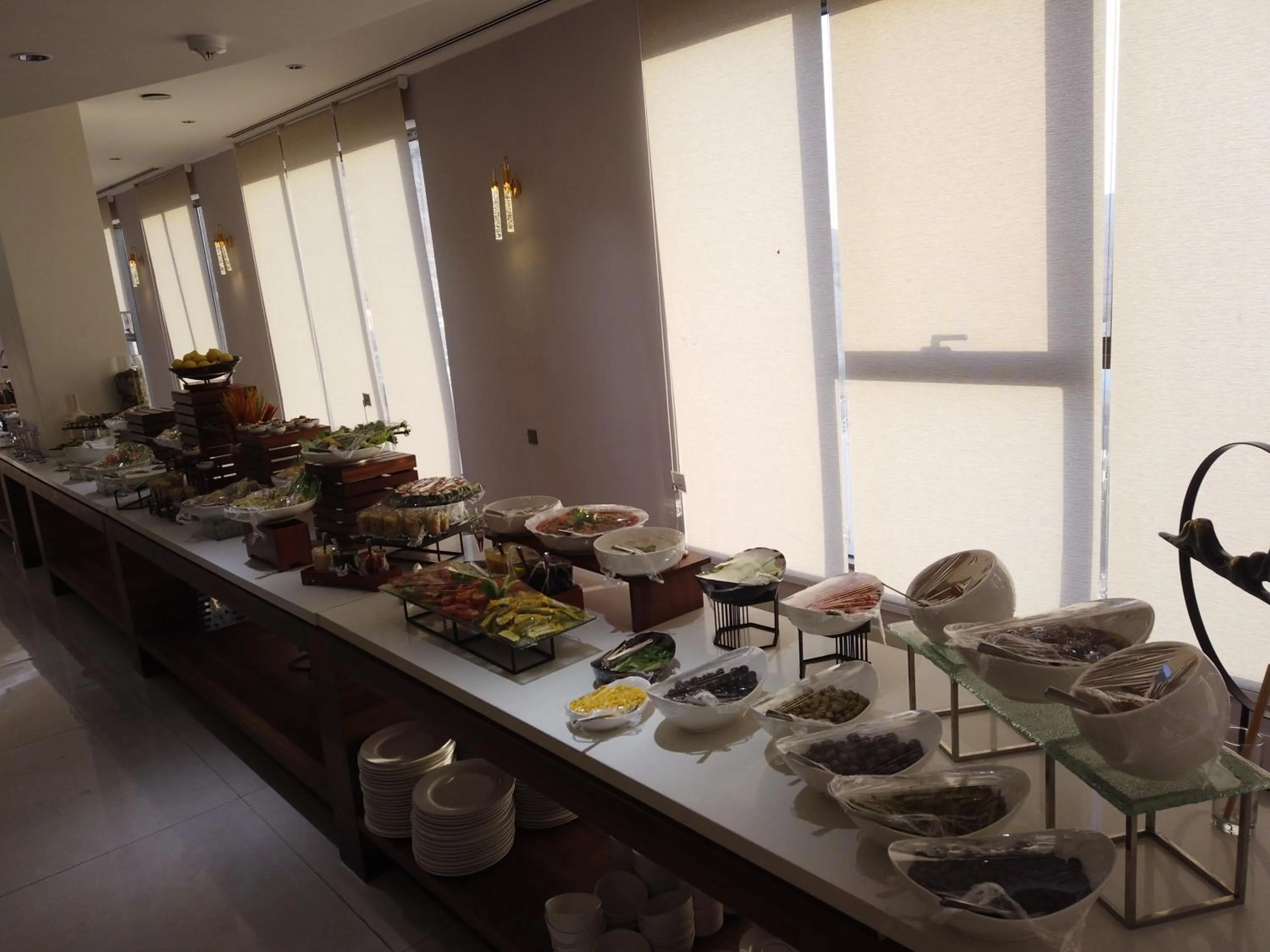 Food and drinks in H Luxury Hotel