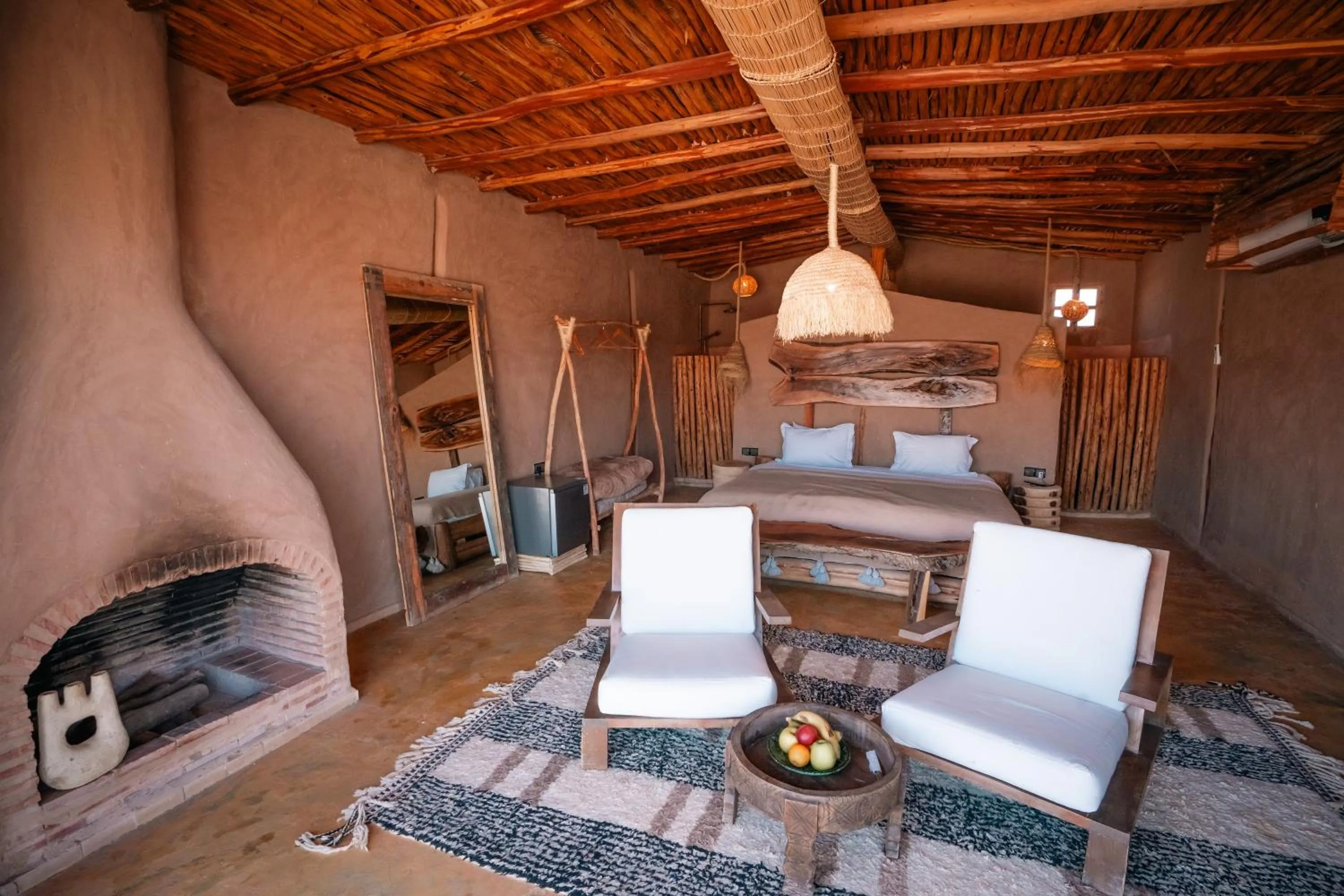 Bed in Alkamar Camp Agafay