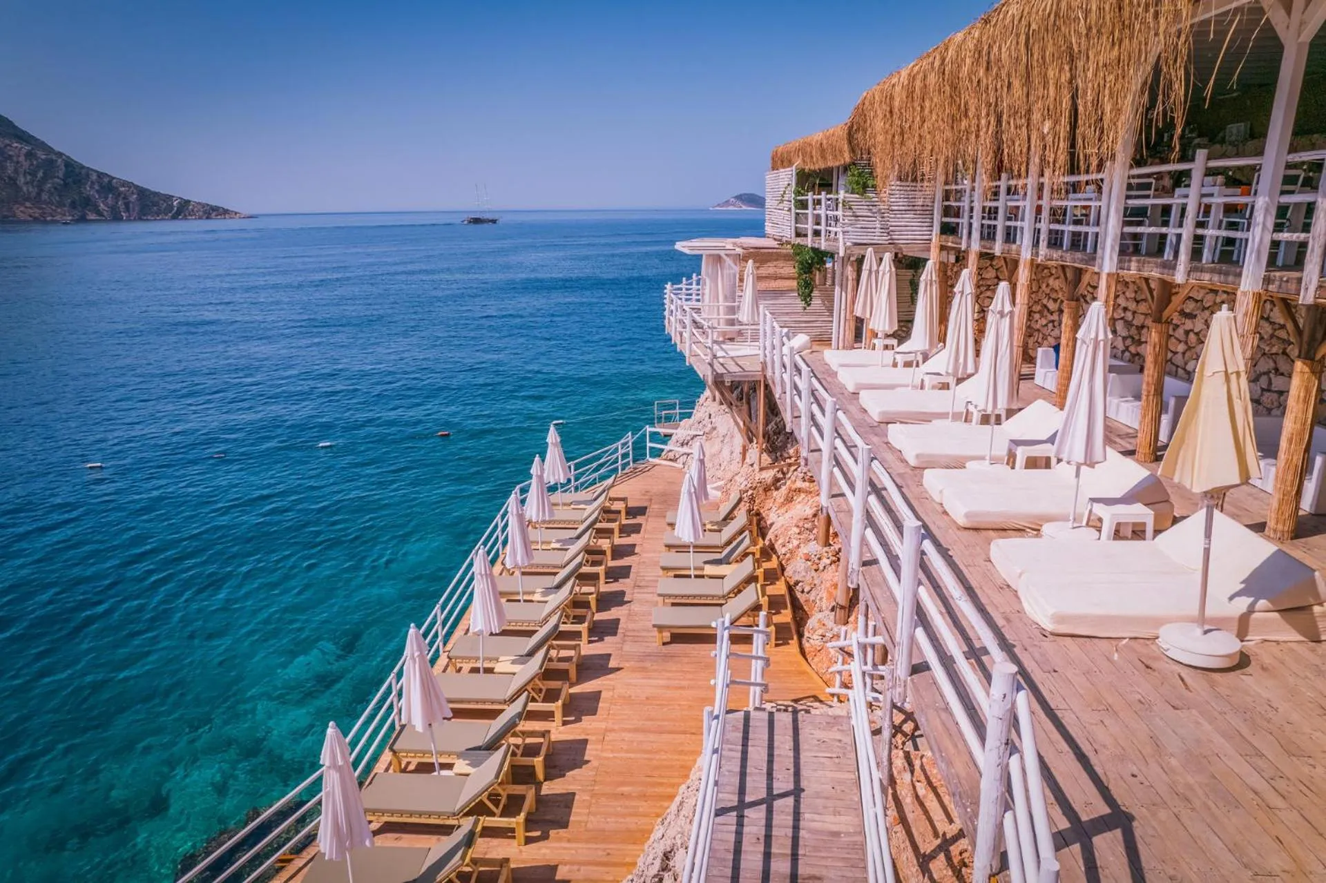Beach in Likya Gardens Hotel