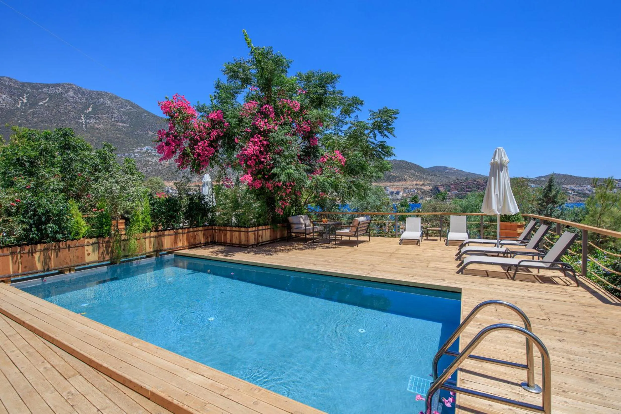 Pool view in Likya Gardens Hotel