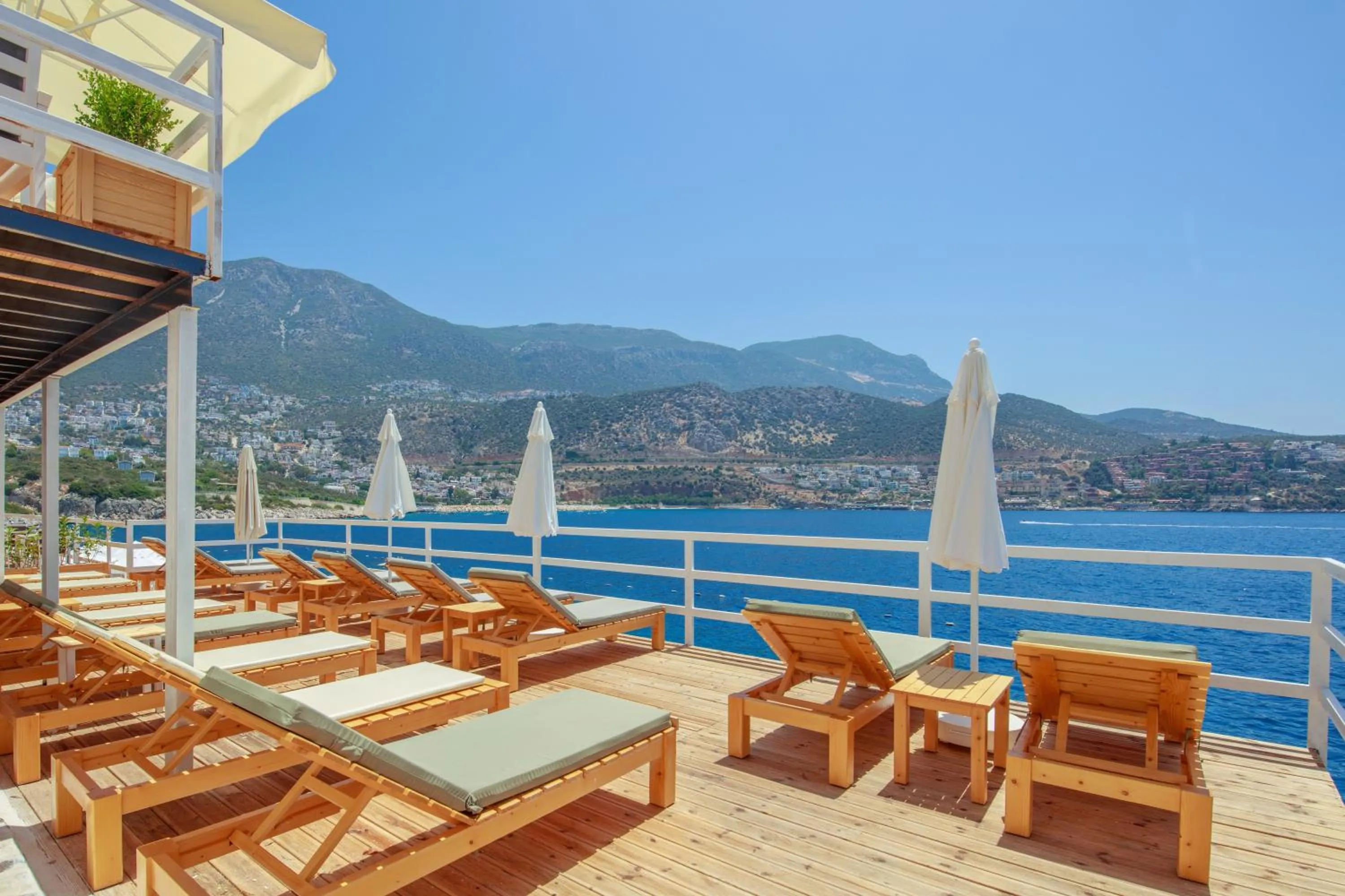 Beach in Likya Gardens Hotel