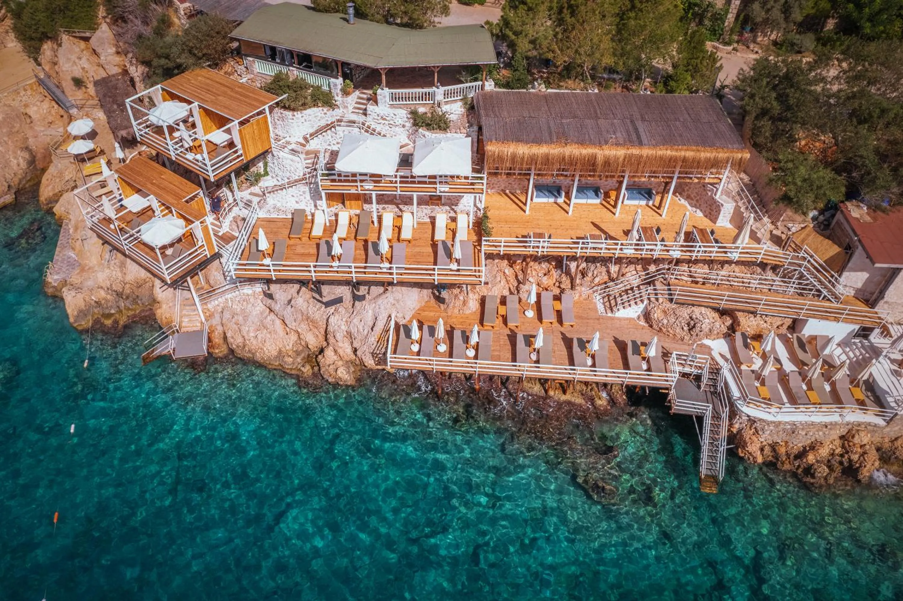 Beach in Likya Gardens Hotel