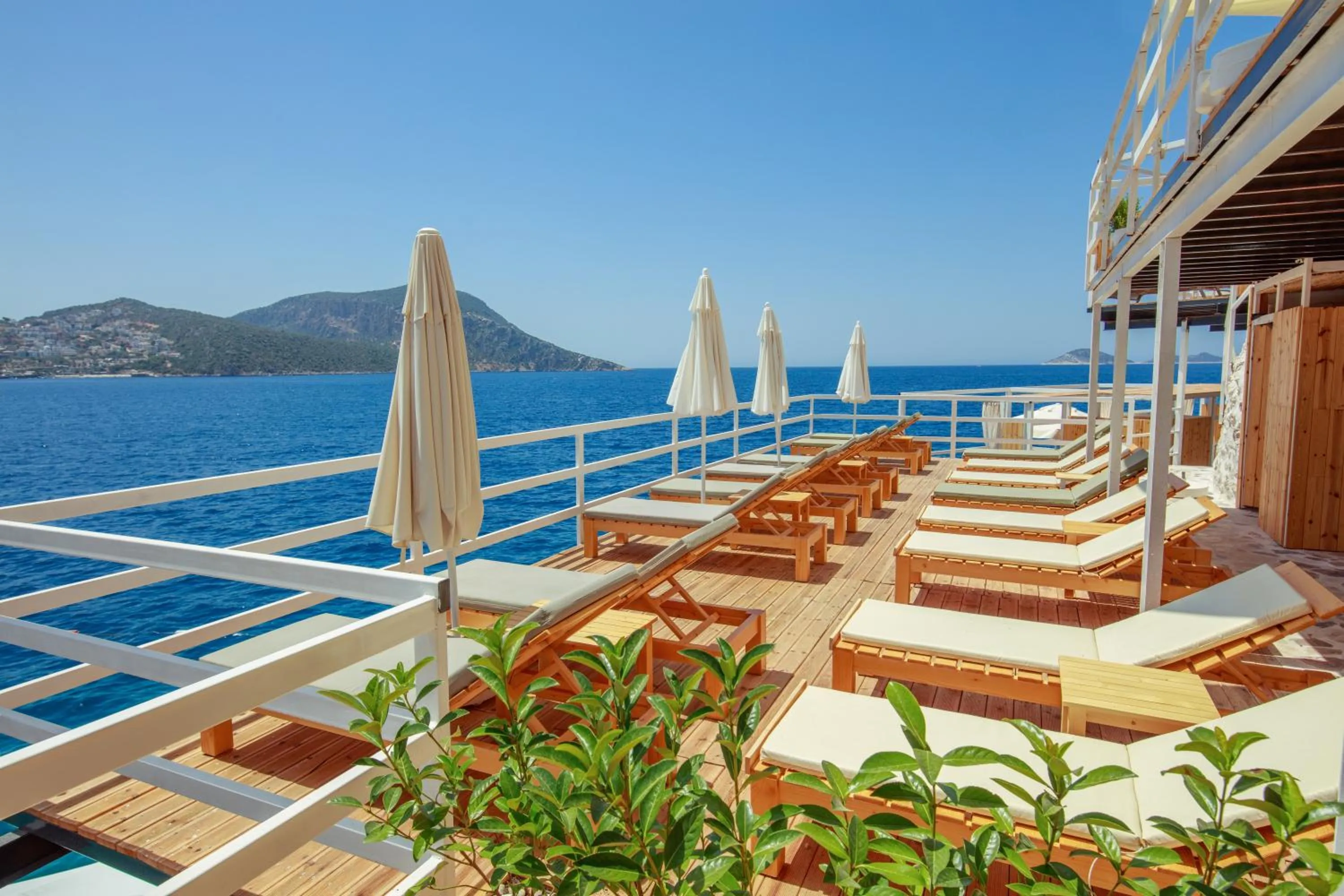 Beach in Likya Gardens Hotel