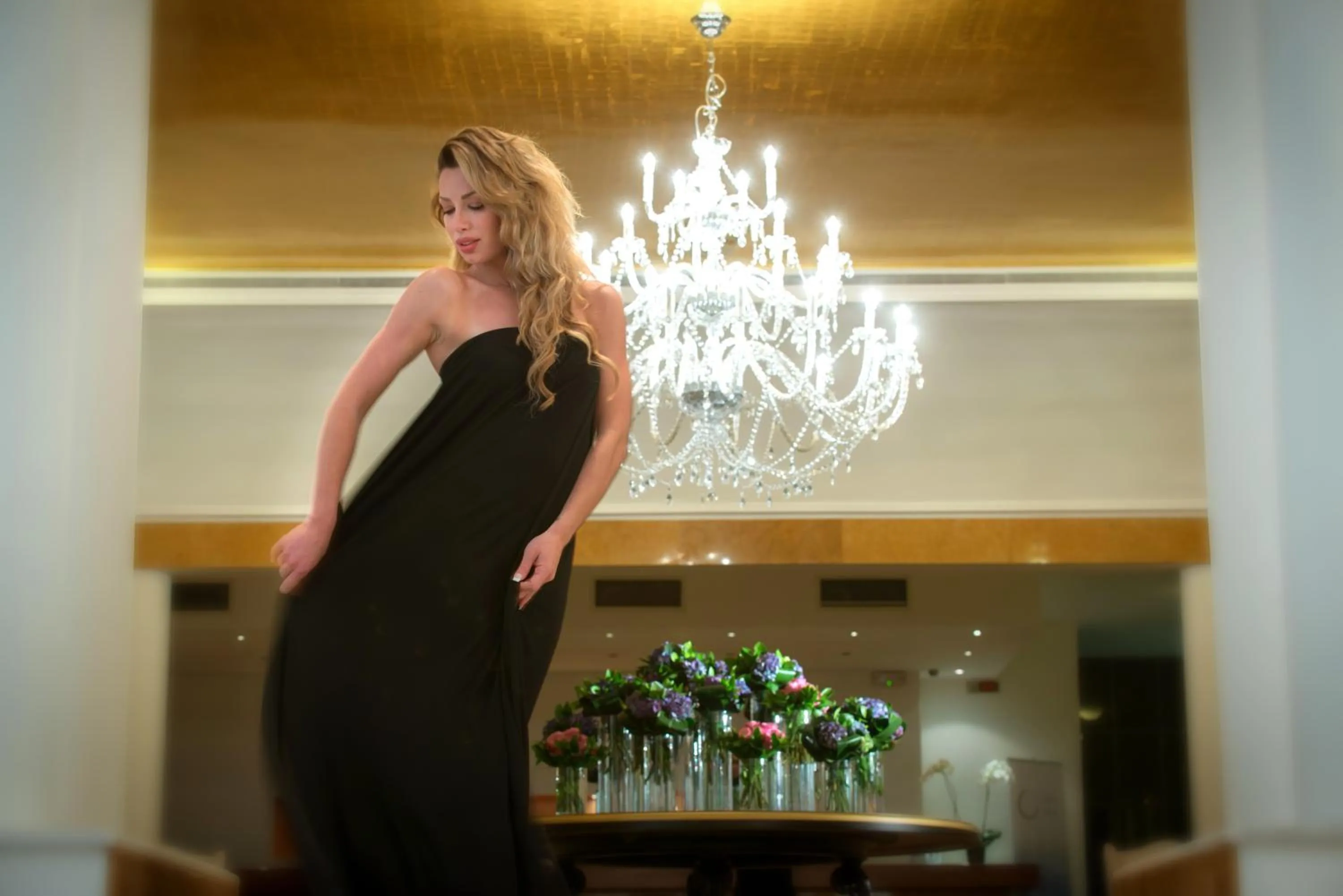 People in Bella Beach Hotel