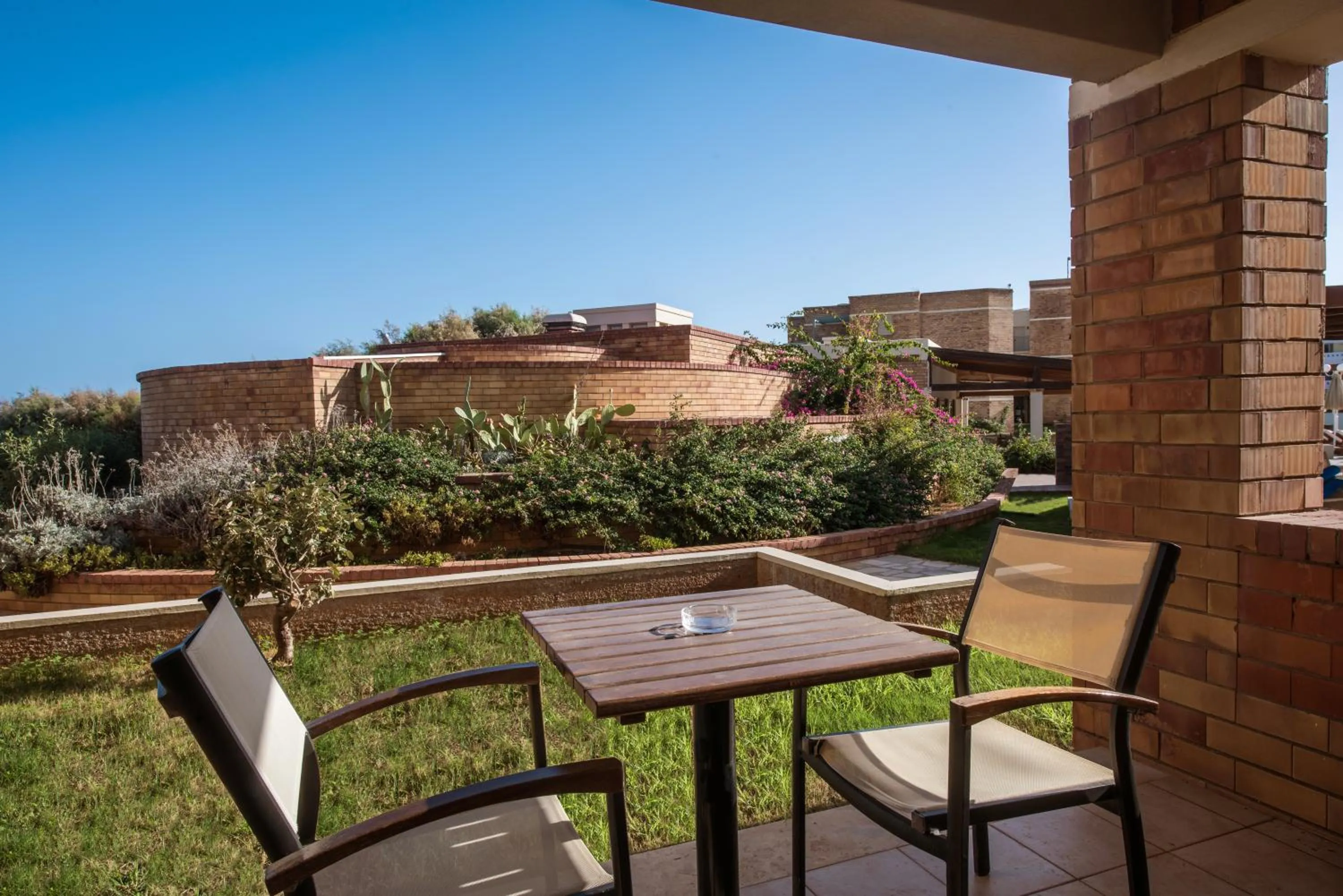 Patio in Bella Beach Hotel