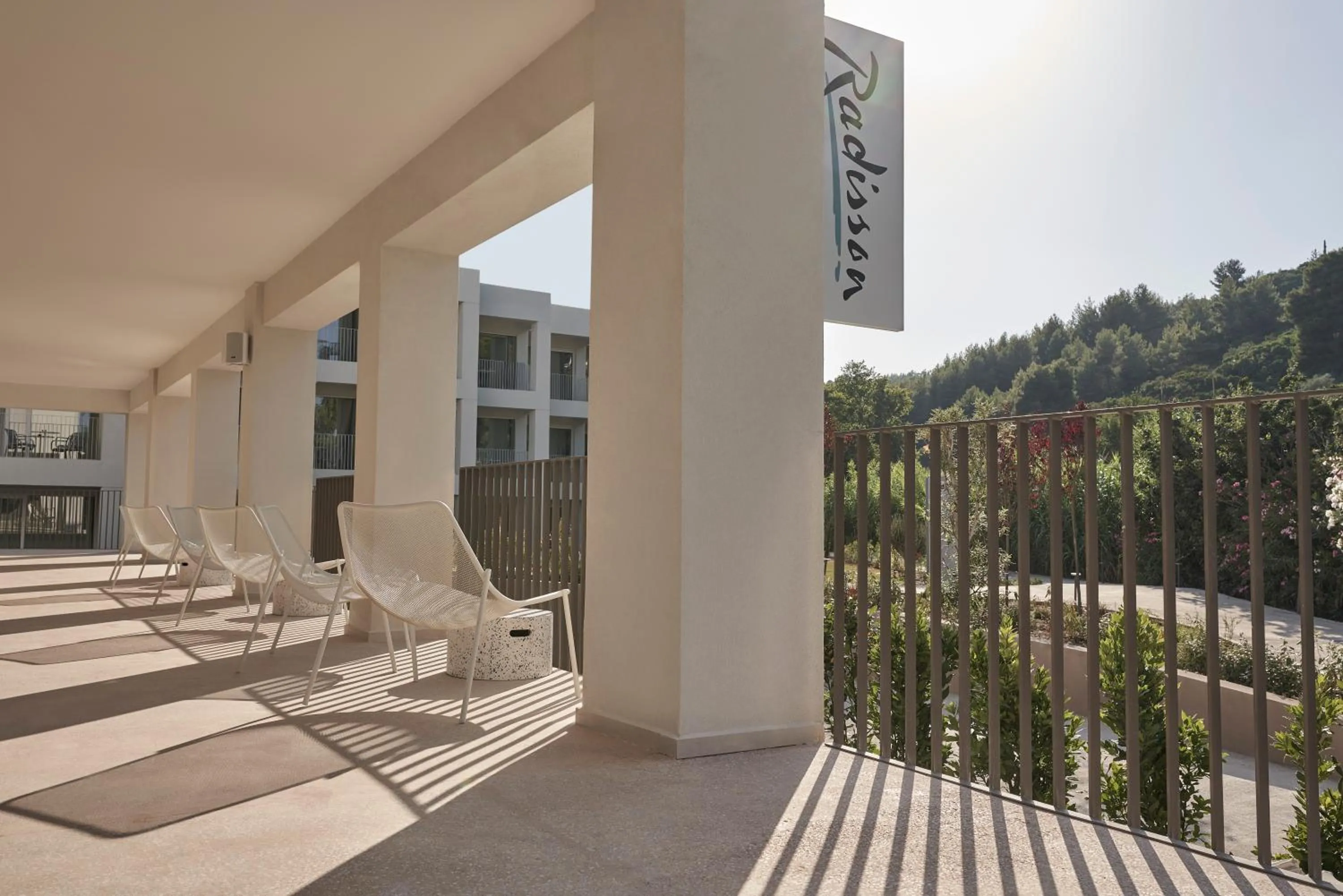 Balcony/Terrace in Radisson Resort Plaza Skiathos