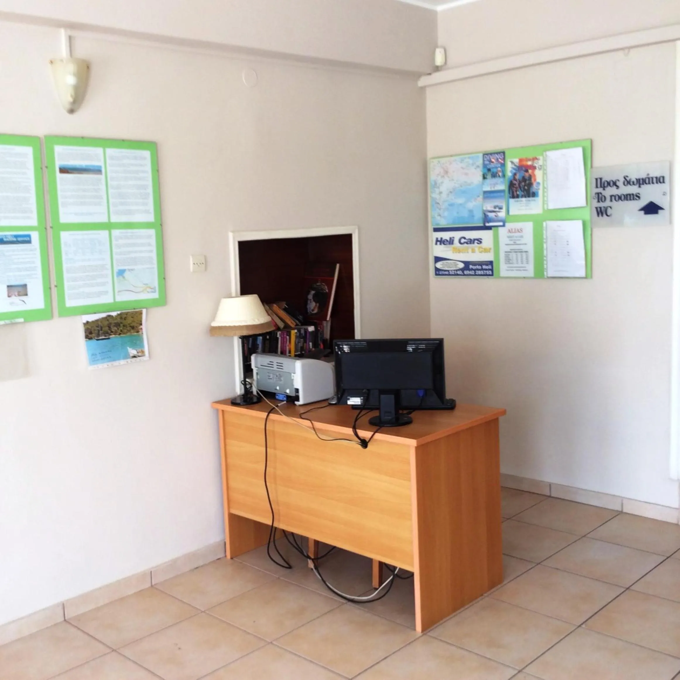 Decorative detail in Rozos Hotel