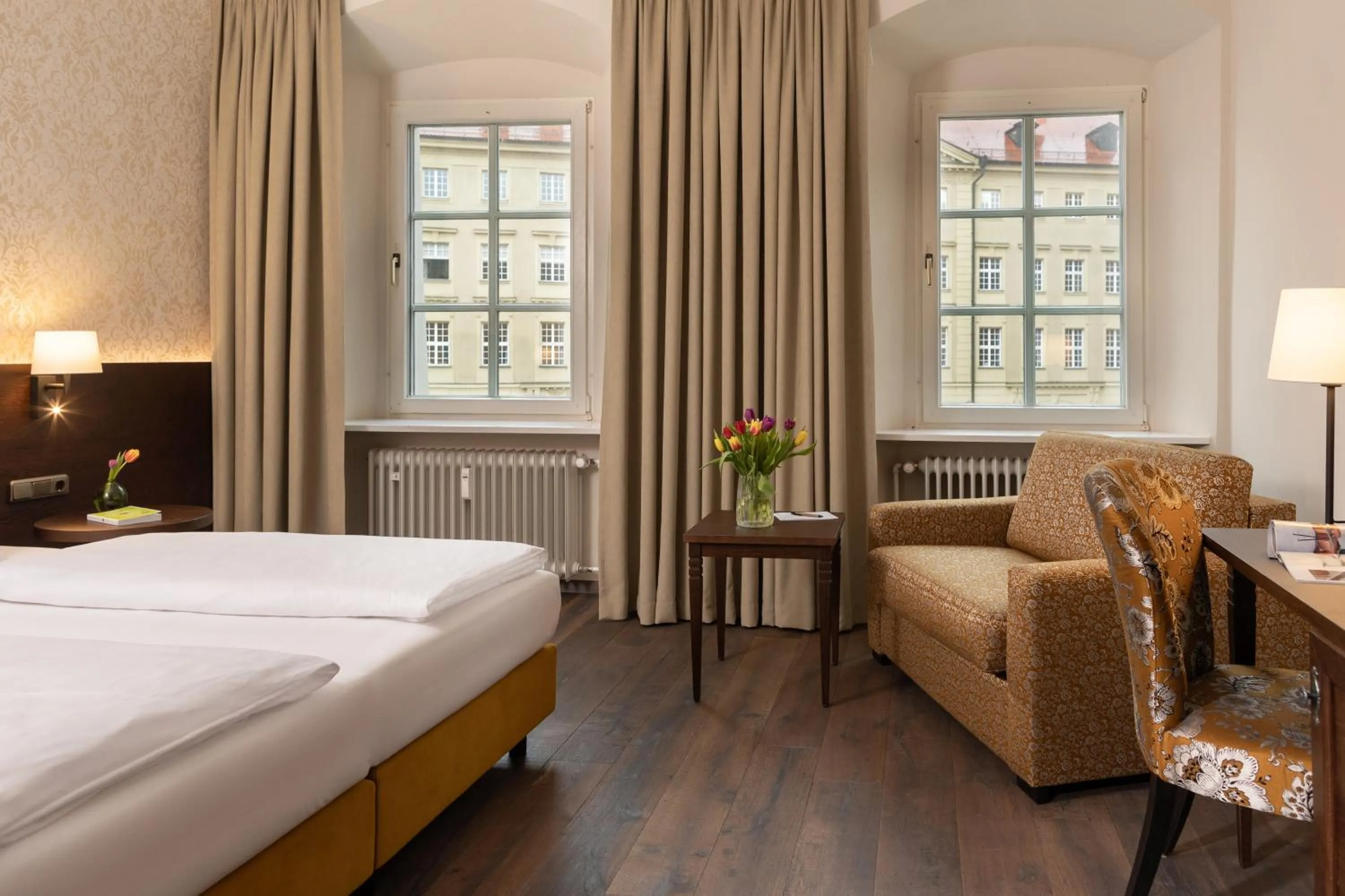 Bed in Altstadthotel Arch