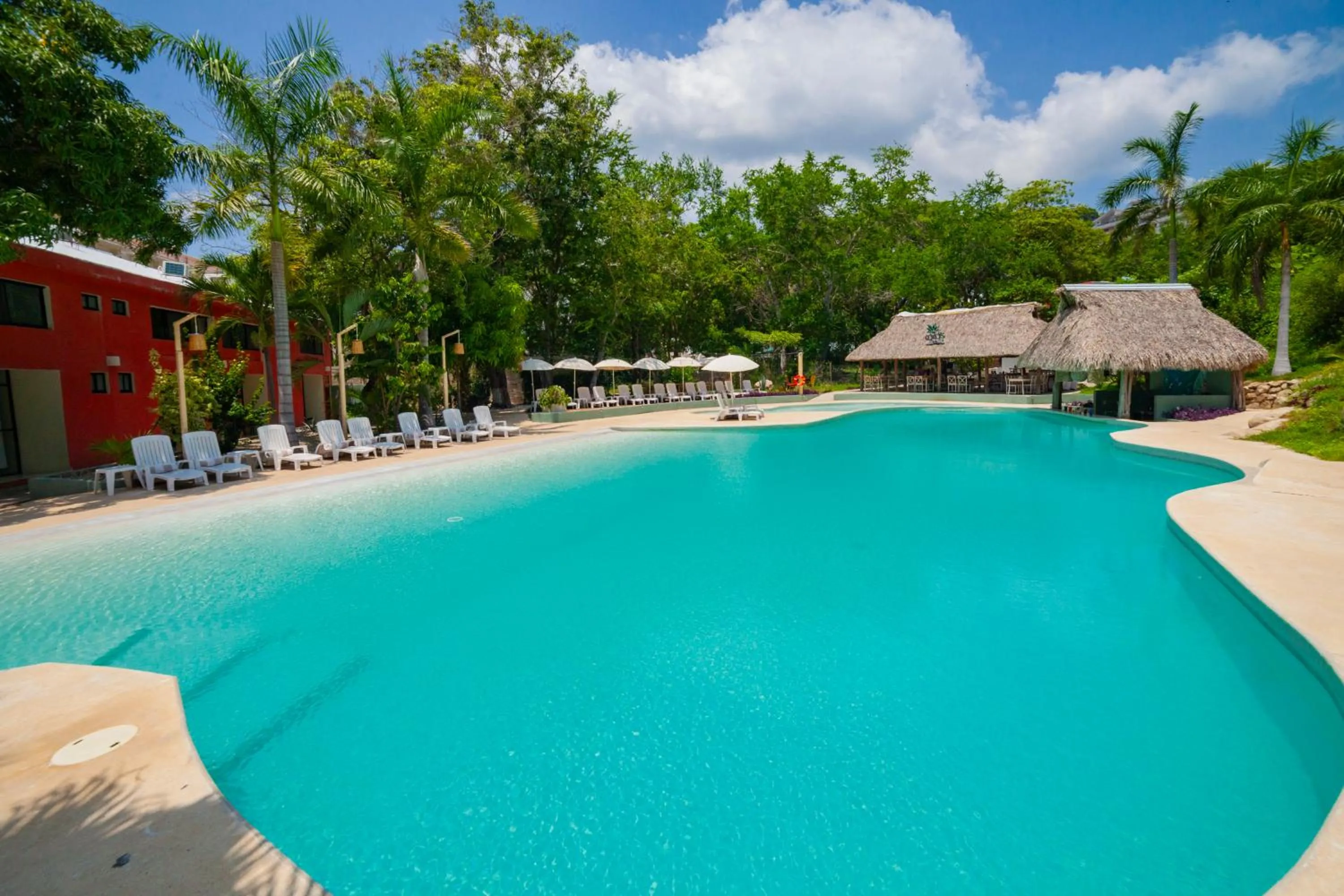 Pool view in HOTEL BIULÚ