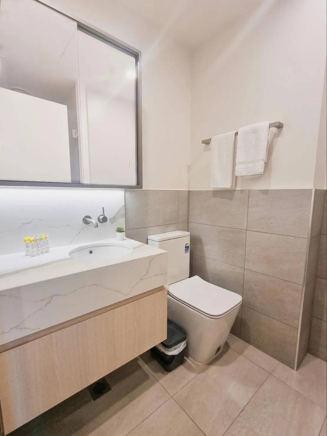 Shower in Lumina Suites