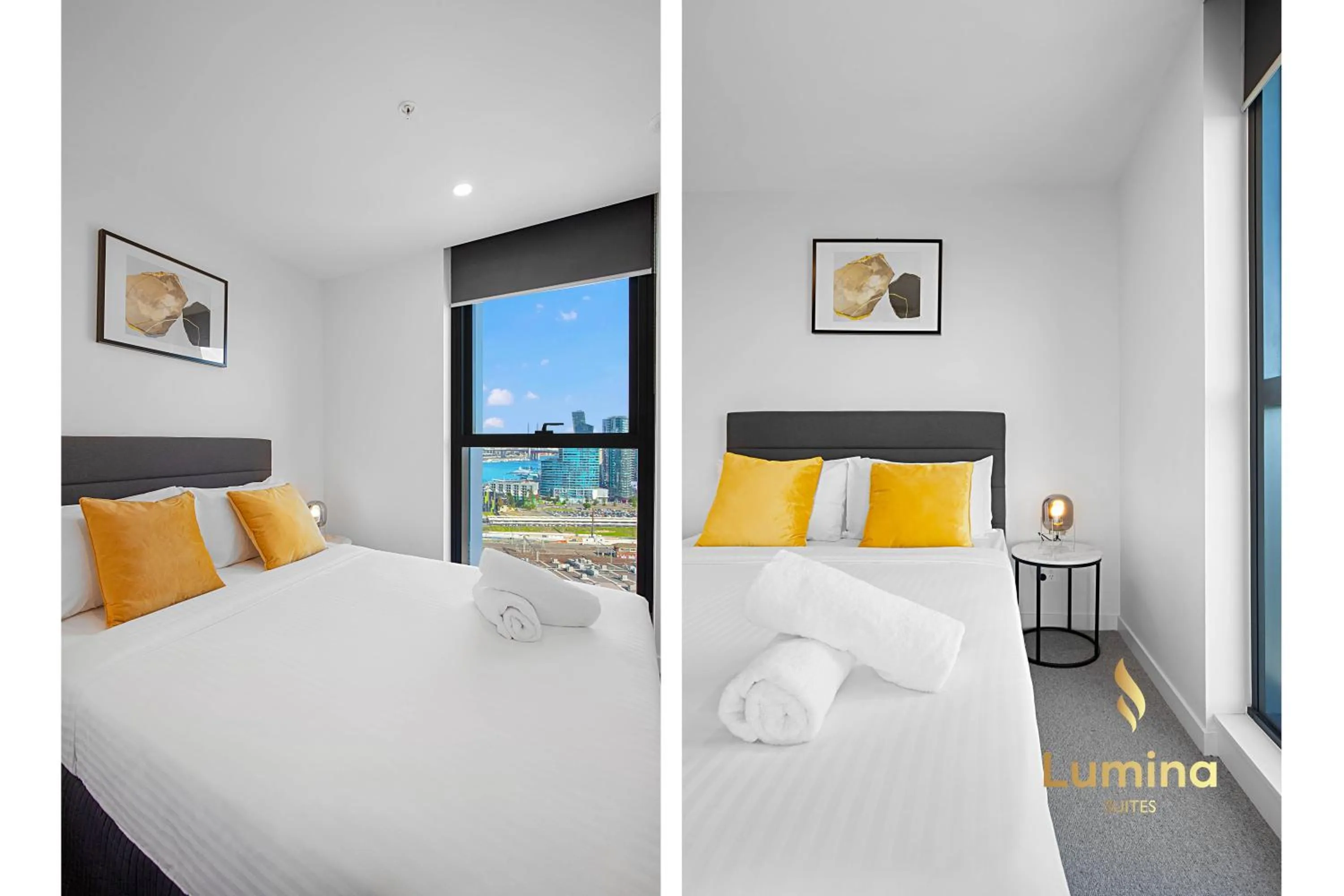 Bedroom, Bed in Lumina Suites