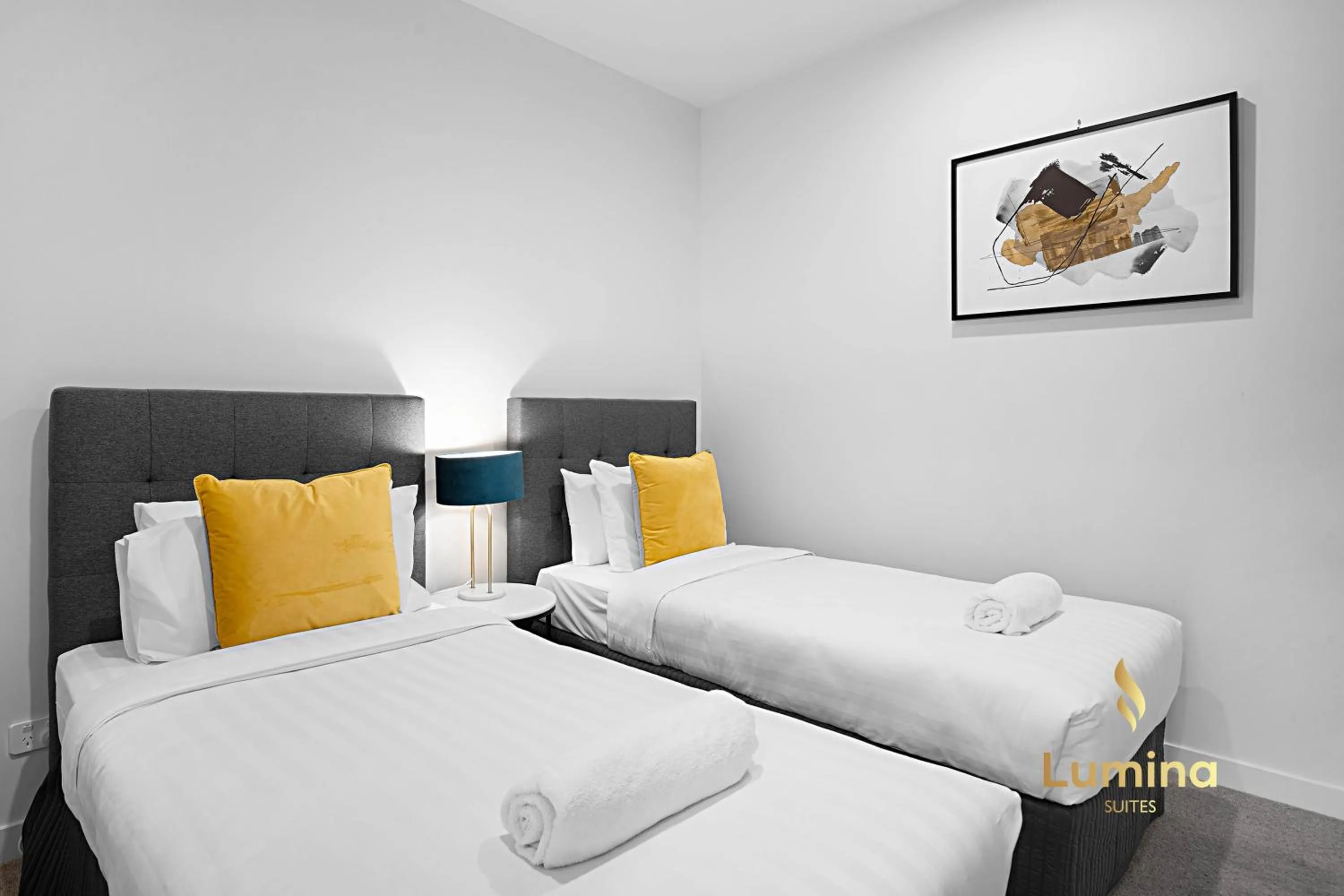 Bedroom, Bed in Lumina Suites