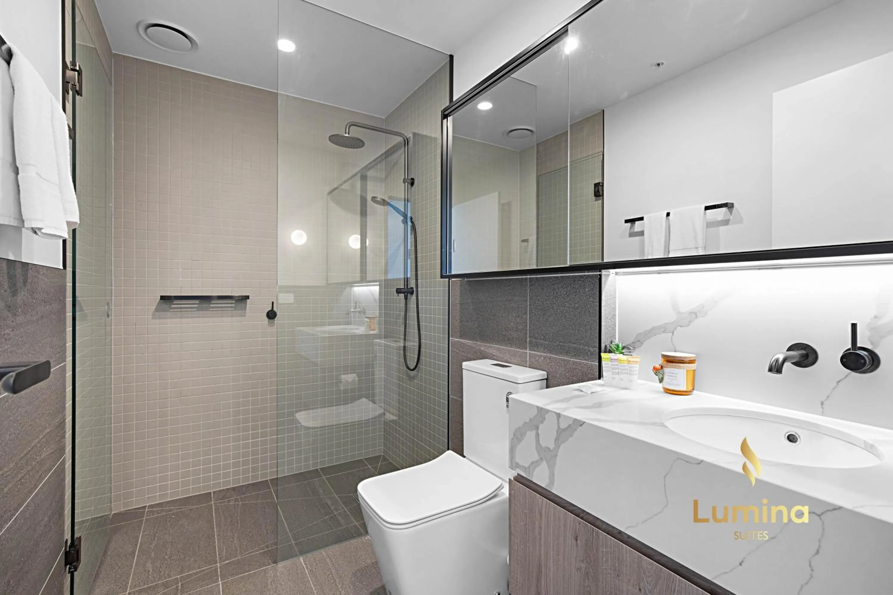 Bathroom in Lumina Suites