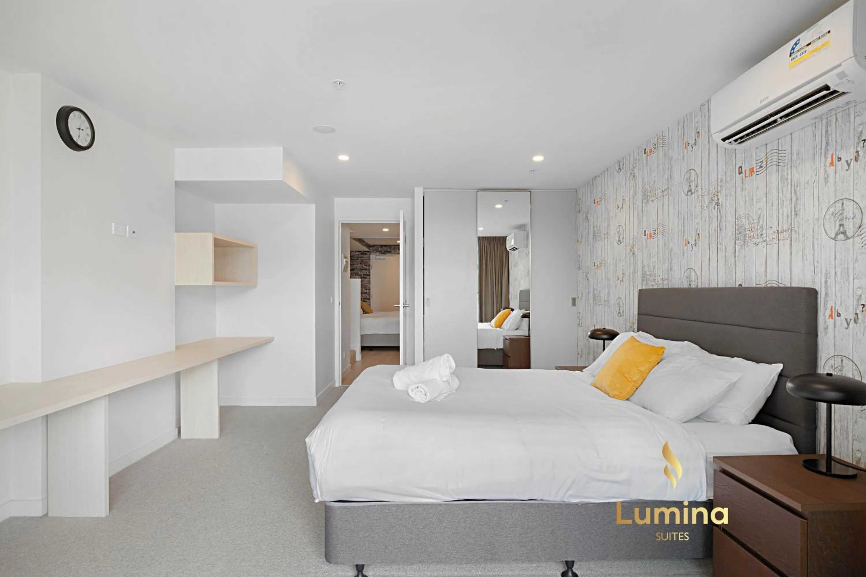 Bedroom, Bed in Lumina Suites