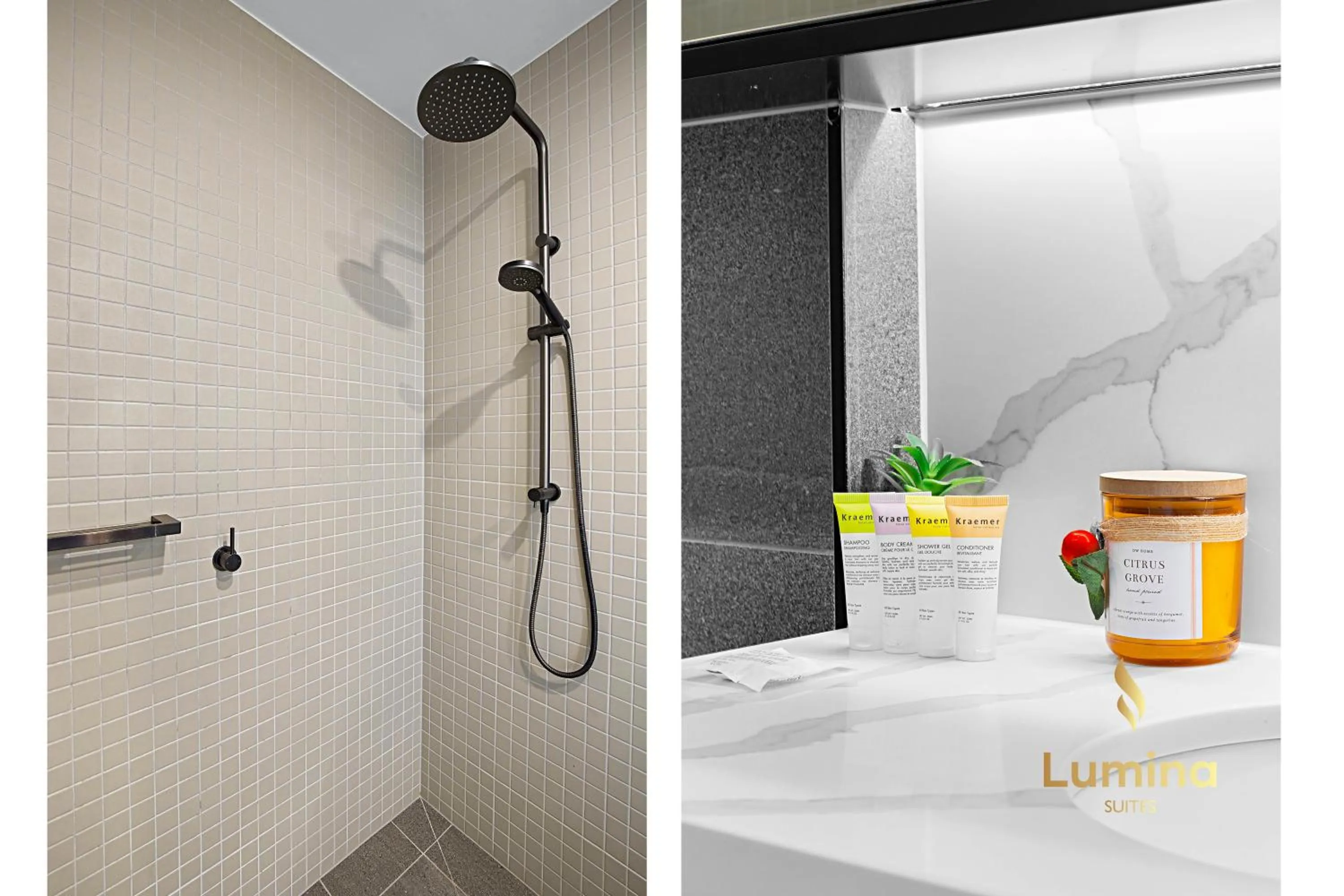 Bathroom in Lumina Suites