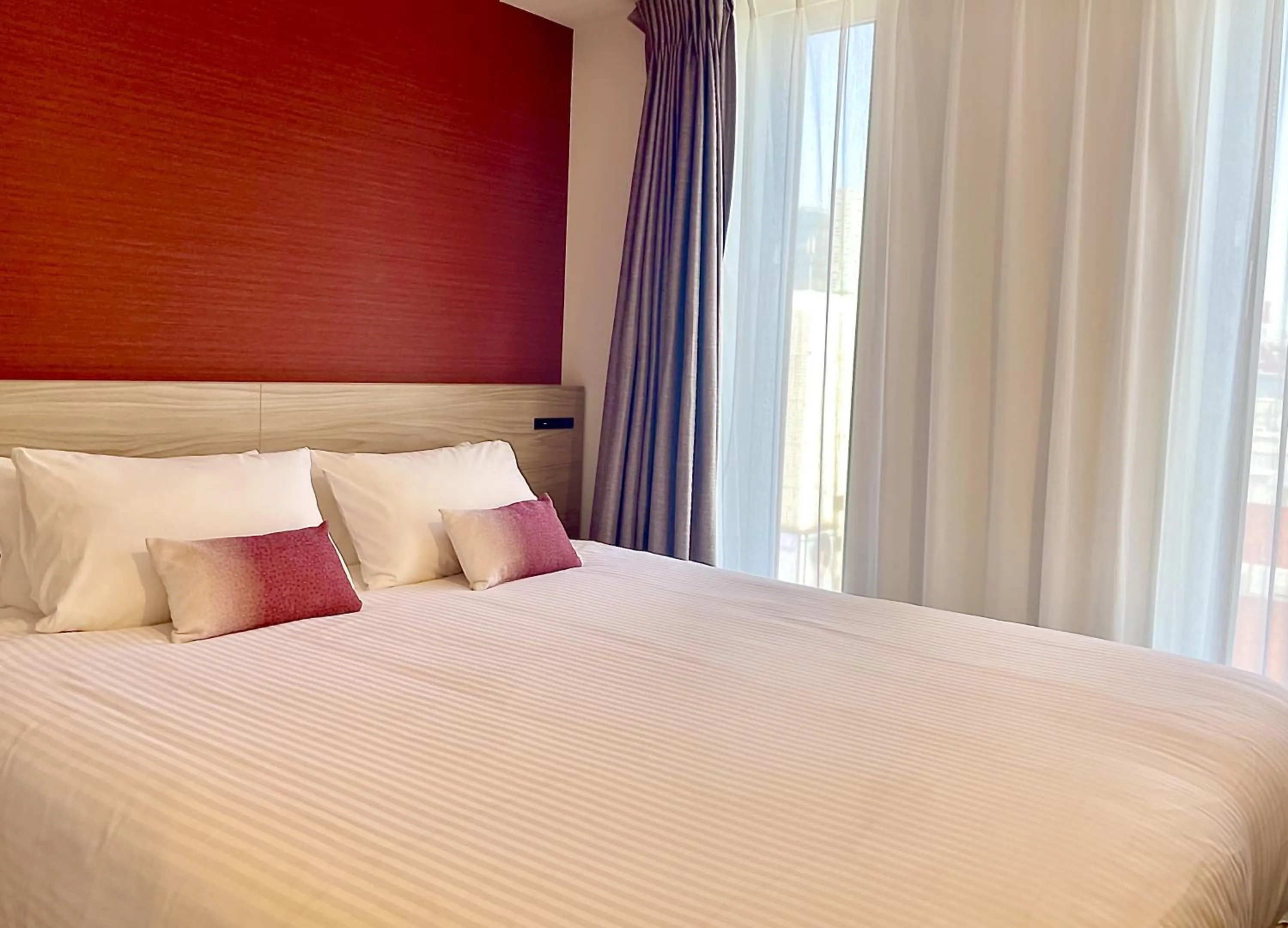 Photo of the whole room, Bed in HOTEL AMANEK Shinjuku Kabukicho