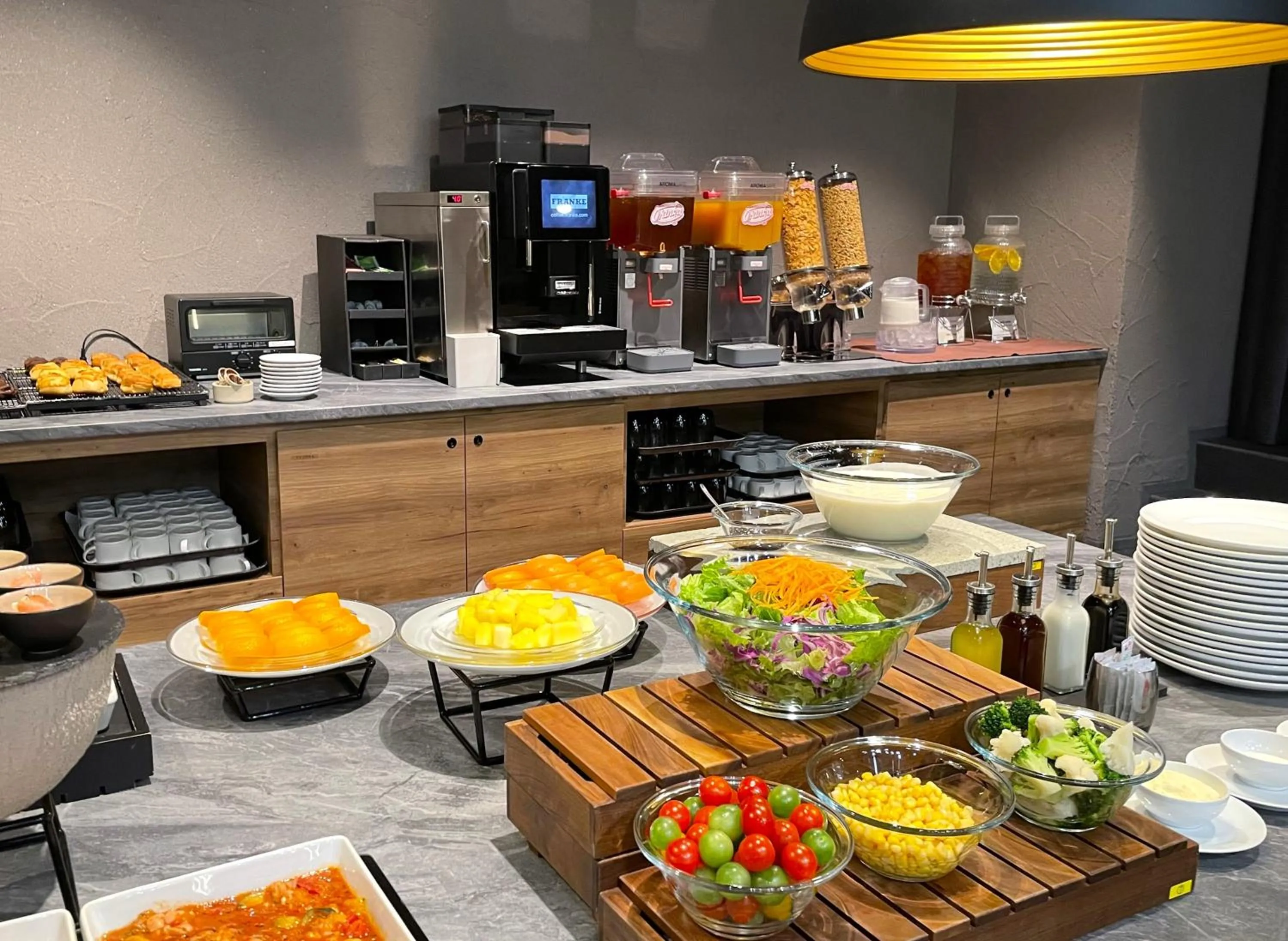 Breakfast in HOTEL AMANEK Shinjuku Kabukicho