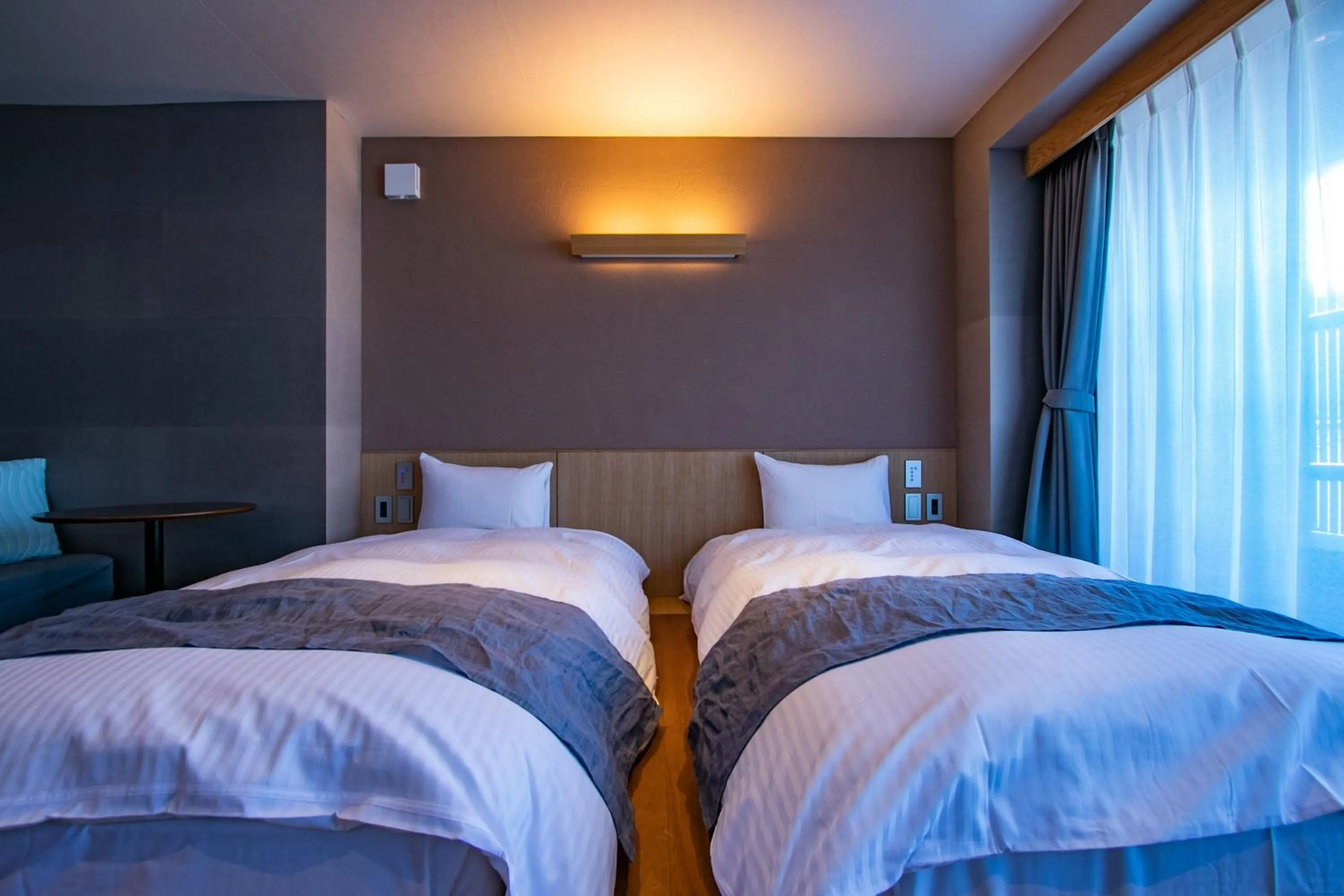 Bed in THE MACHIYA SHINSEN-EN