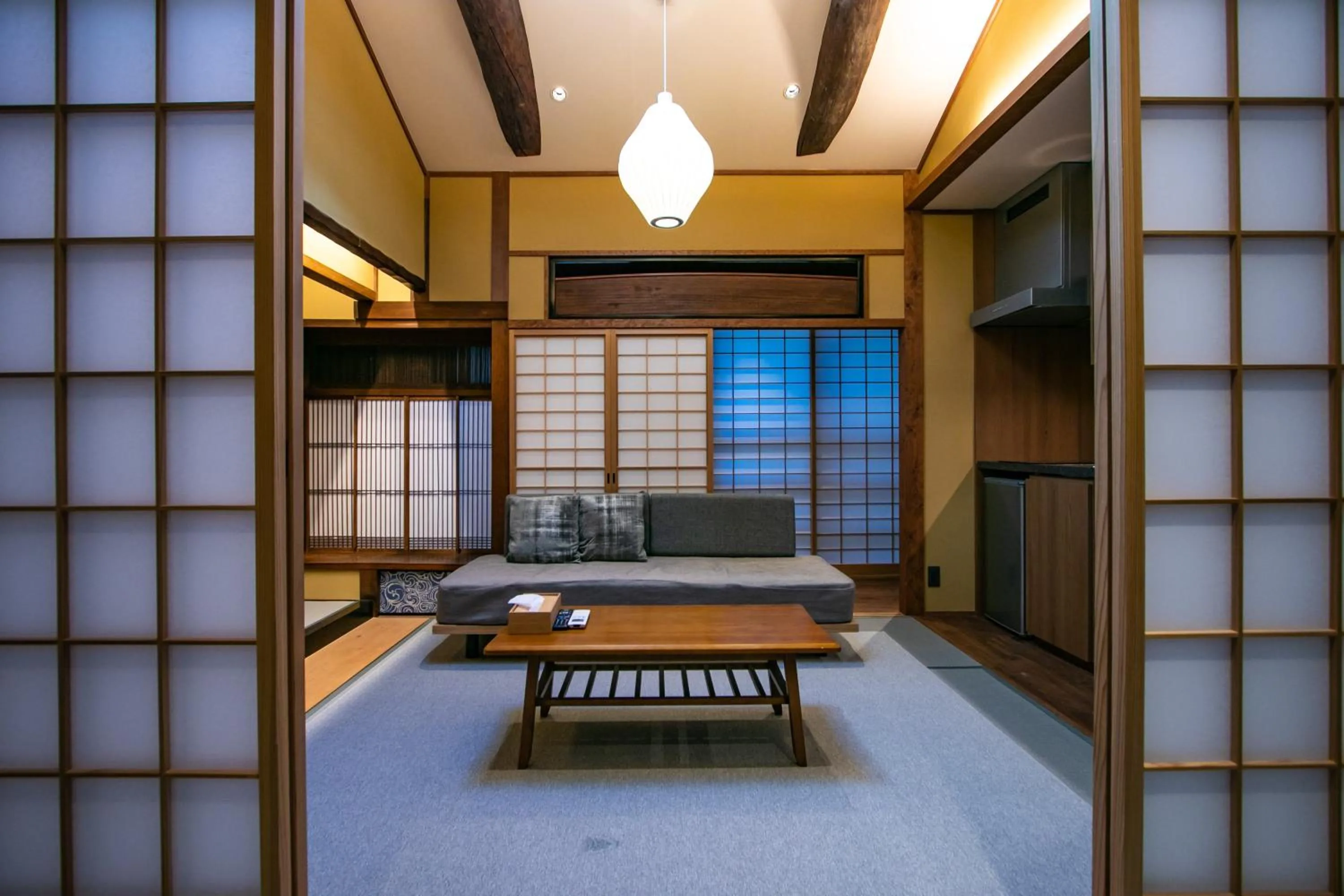 Living room, Seating Area in THE MACHIYA SHINSEN-EN