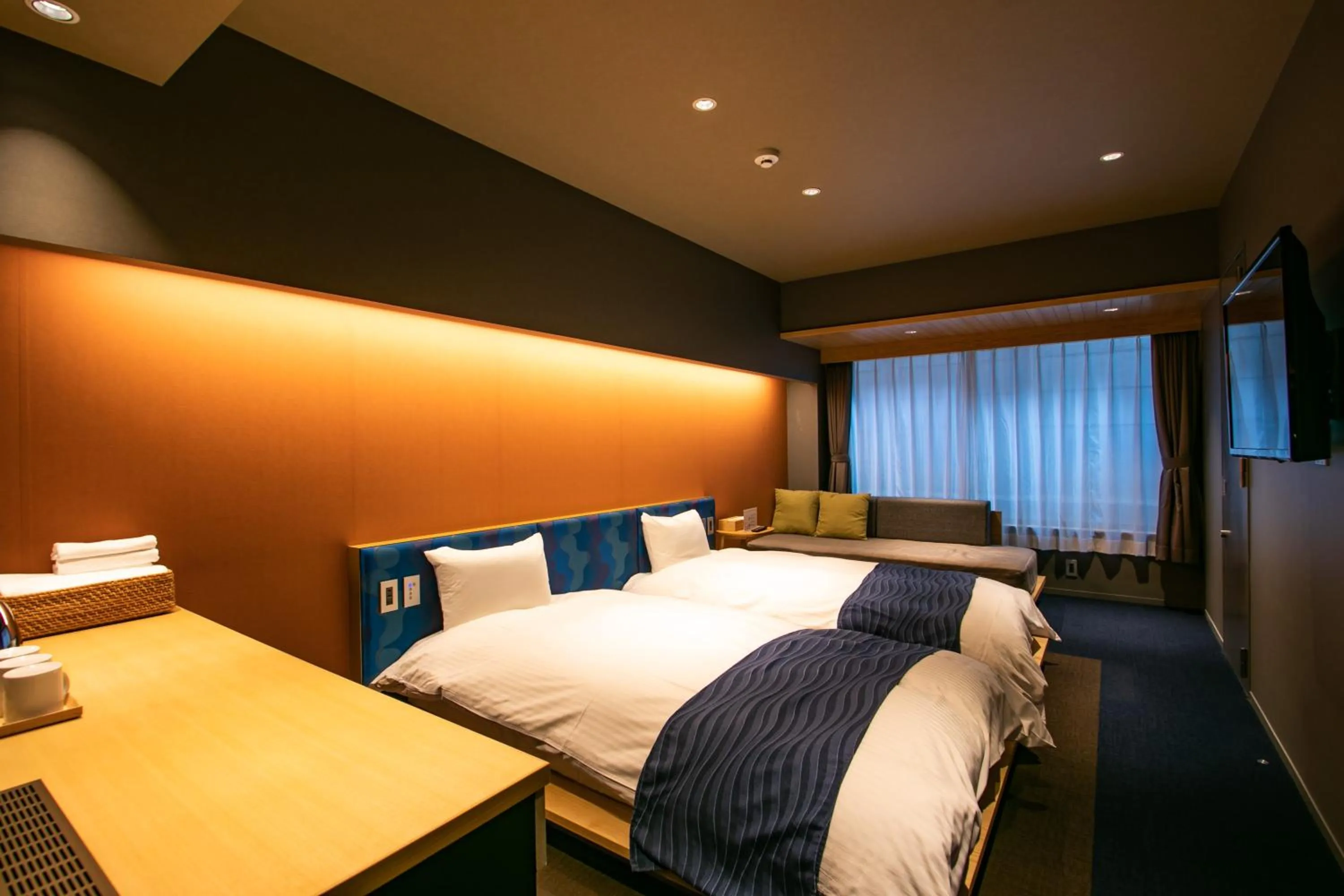 Bed in THE MACHIYA SHINSEN-EN