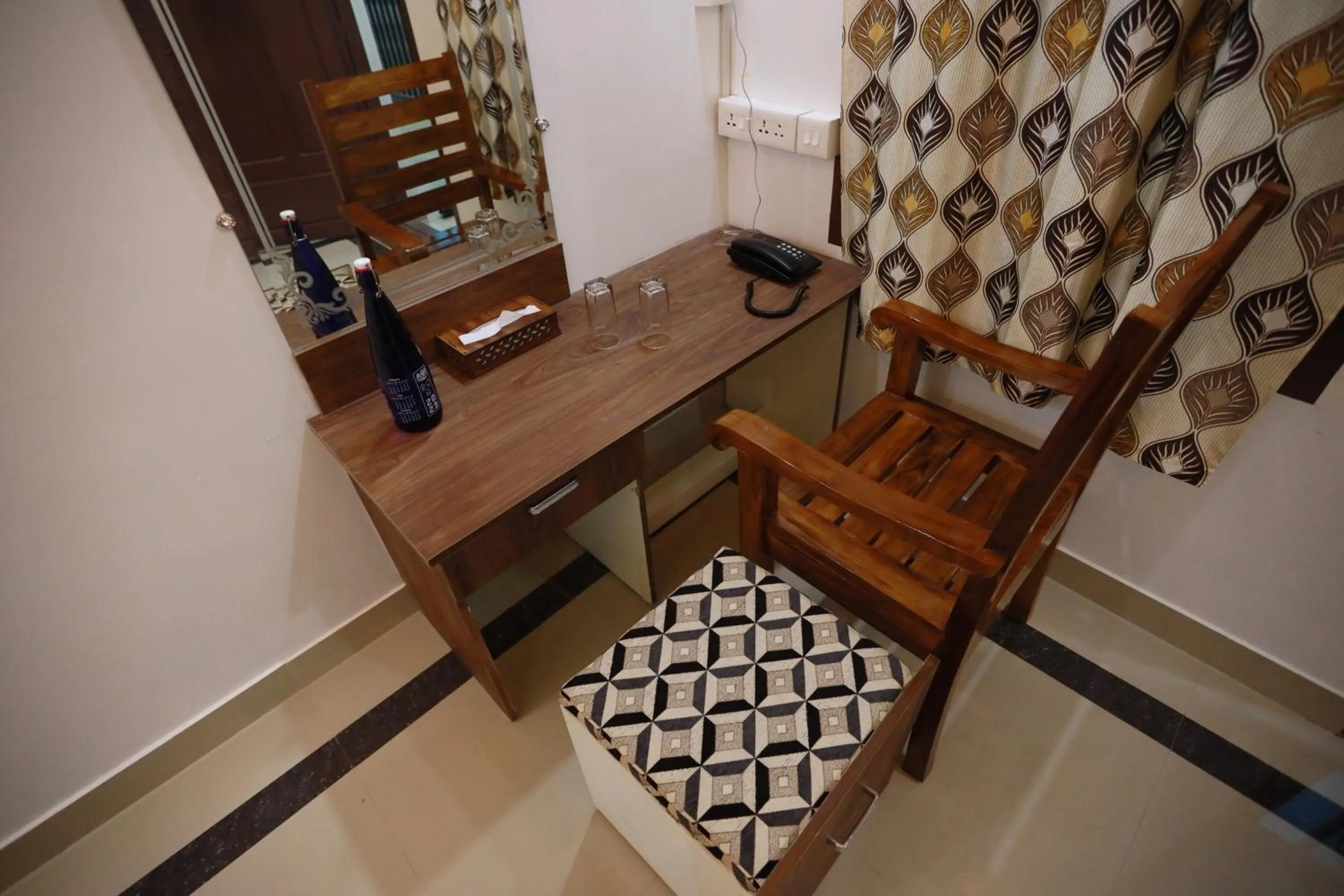 Seating area in Kausthubhom Residency