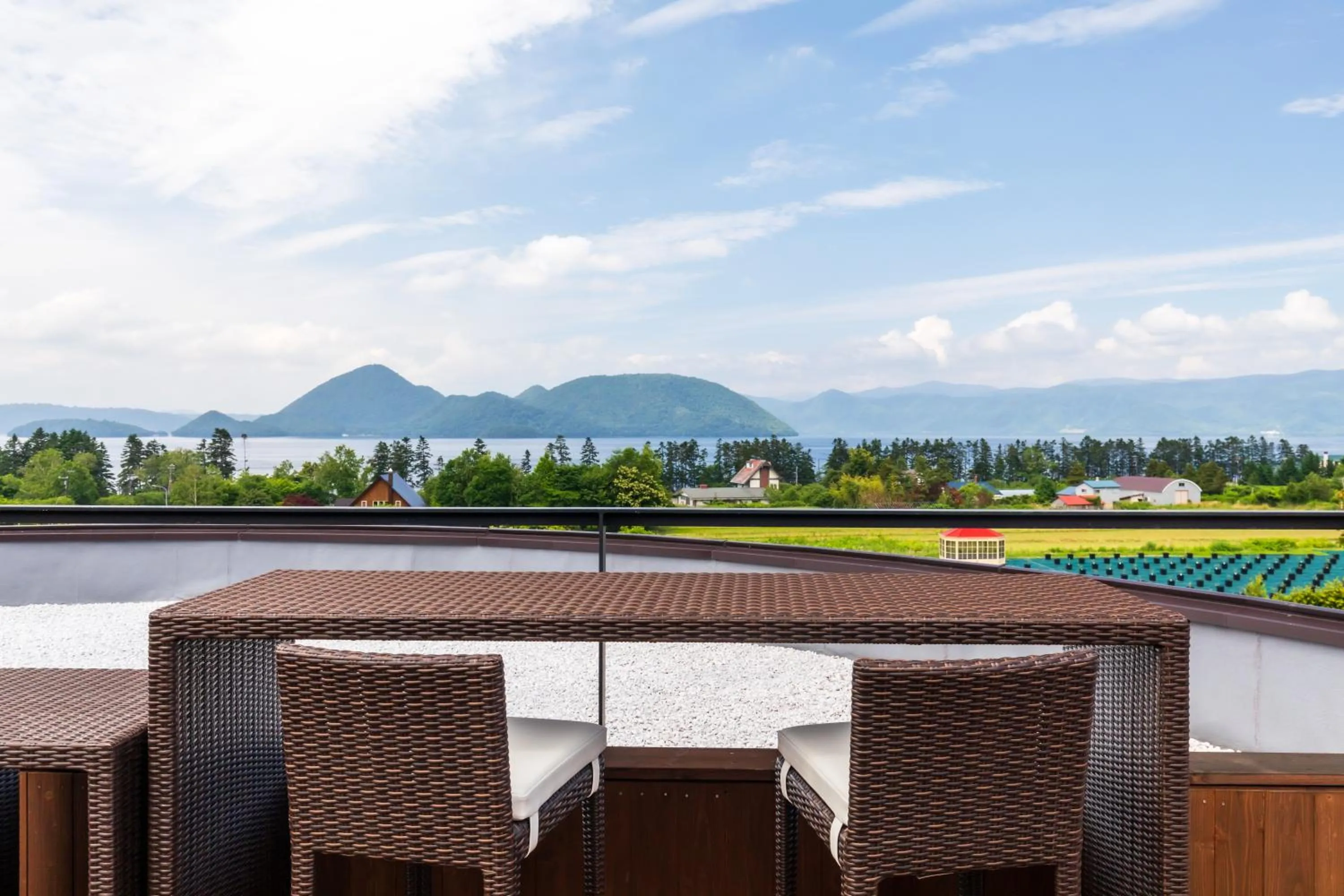 View (from property/room) in Lake Toya Tsuruga Resort HIKARINOUTA