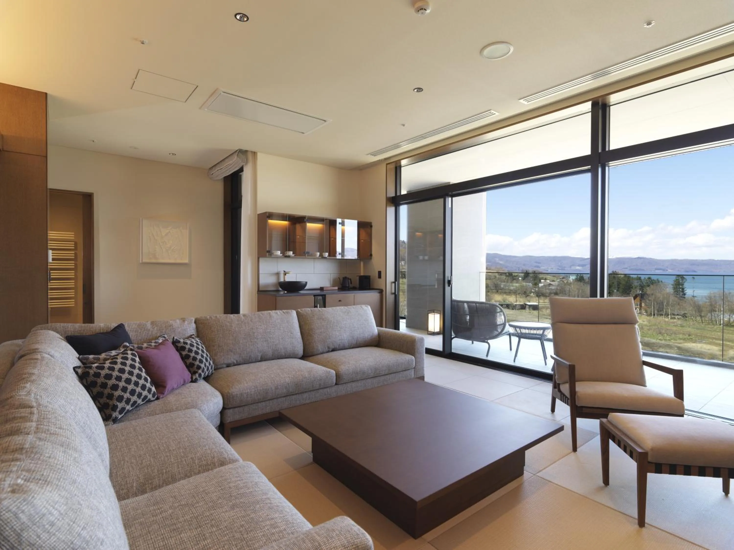 View (from property/room) in Lake Toya Tsuruga Resort HIKARINOUTA