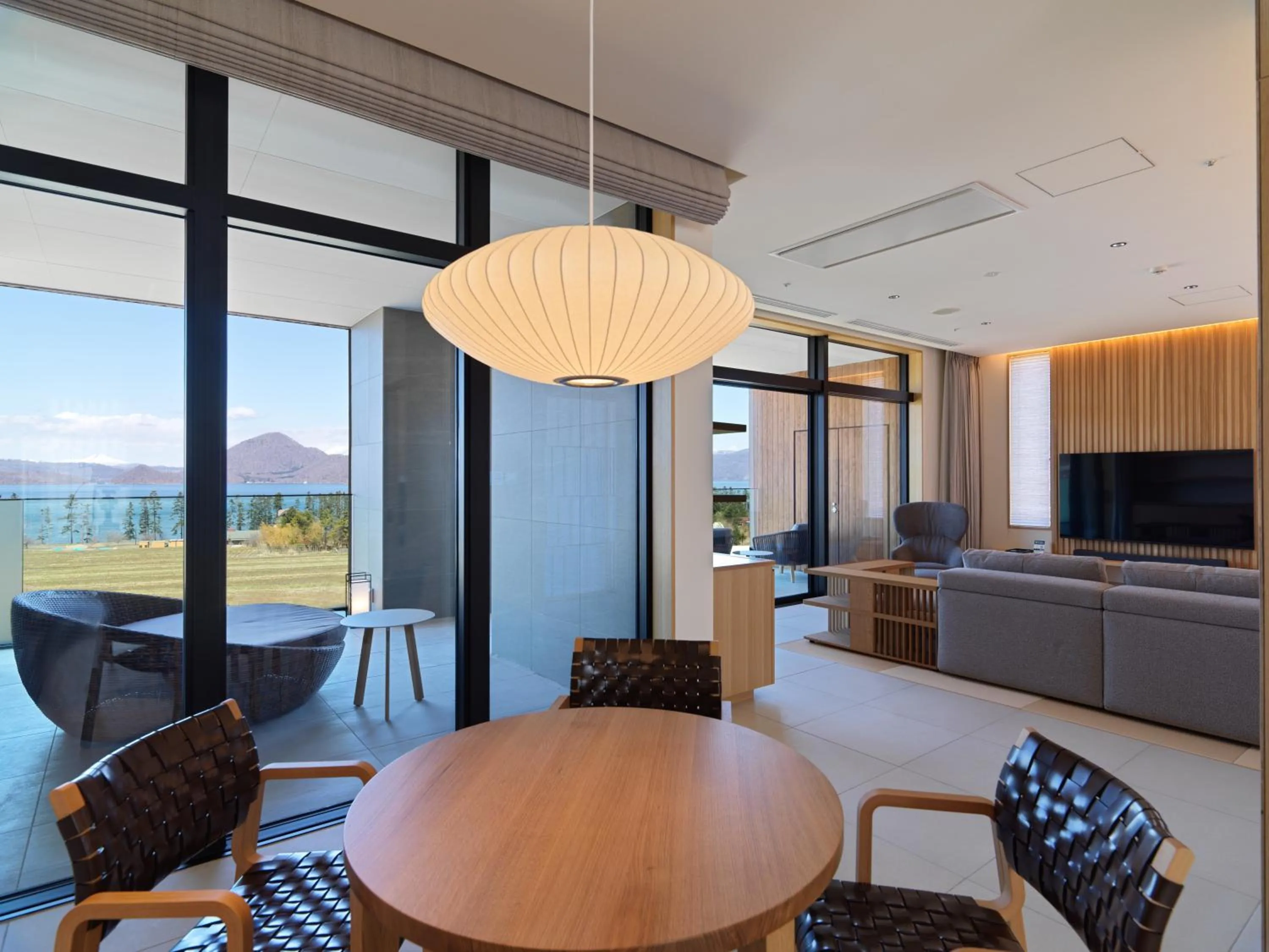 View (from property/room) in Lake Toya Tsuruga Resort HIKARINOUTA