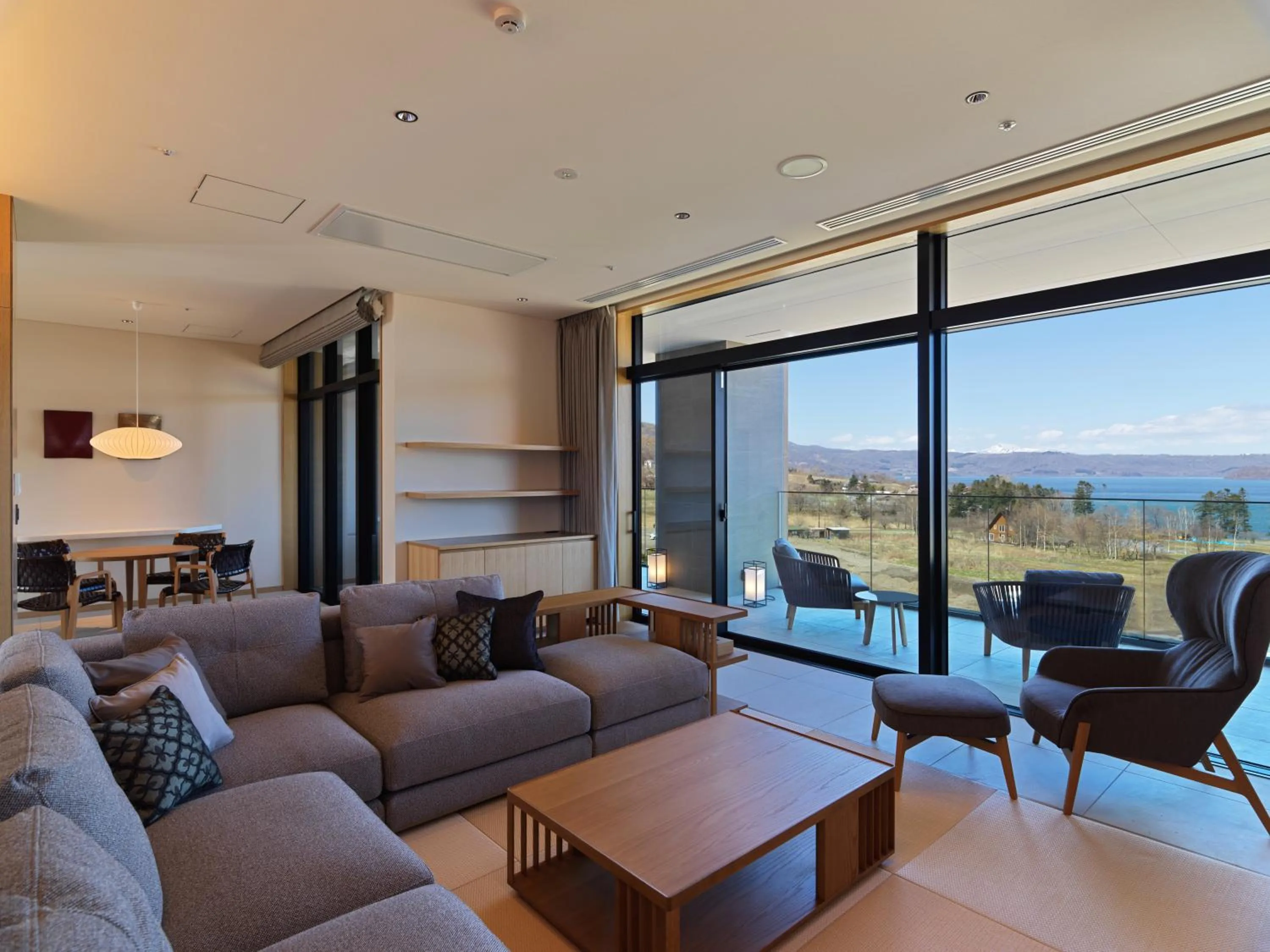 View (from property/room) in Lake Toya Tsuruga Resort HIKARINOUTA