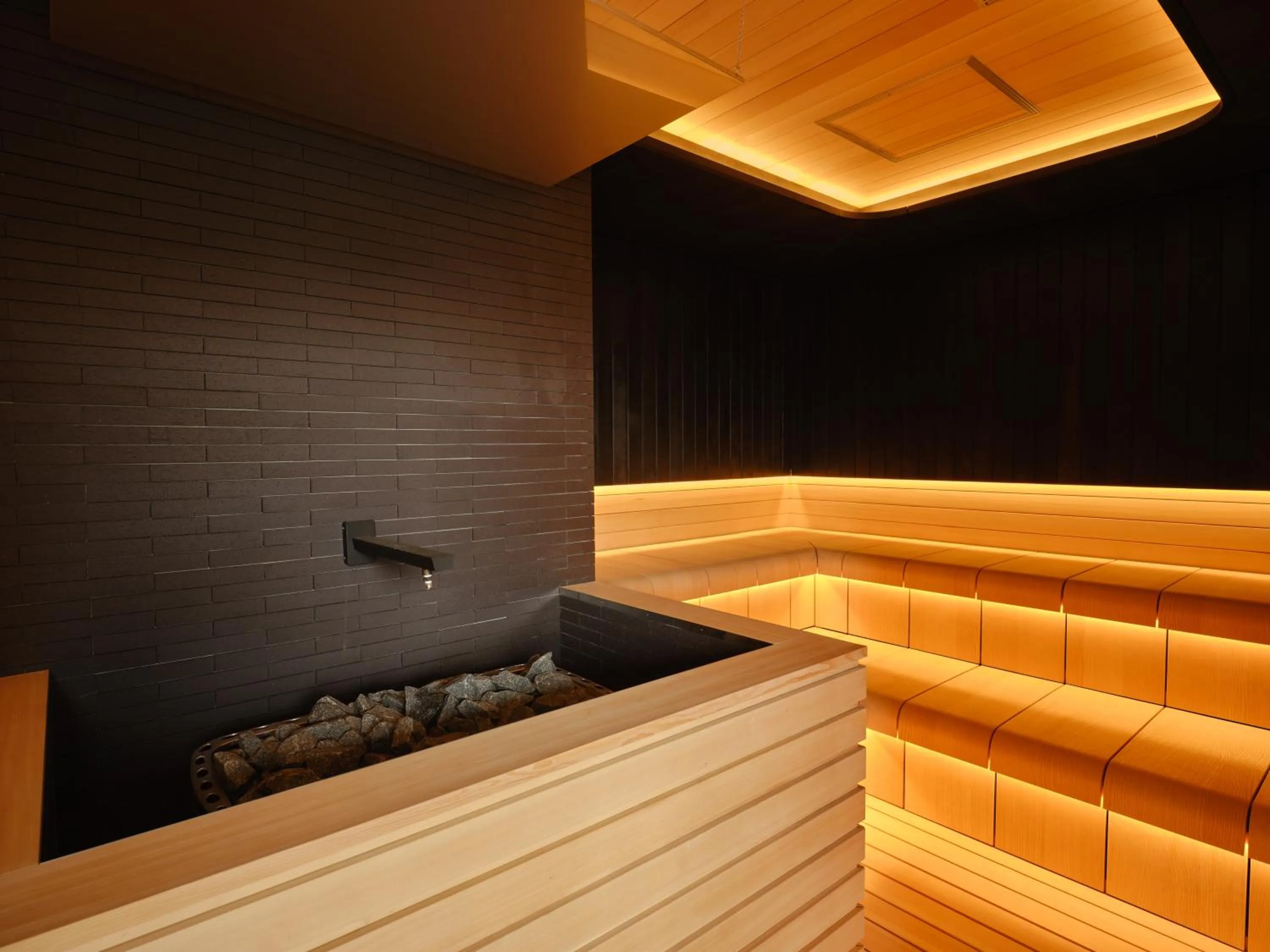 Sauna in Lake Toya Tsuruga Resort HIKARINOUTA