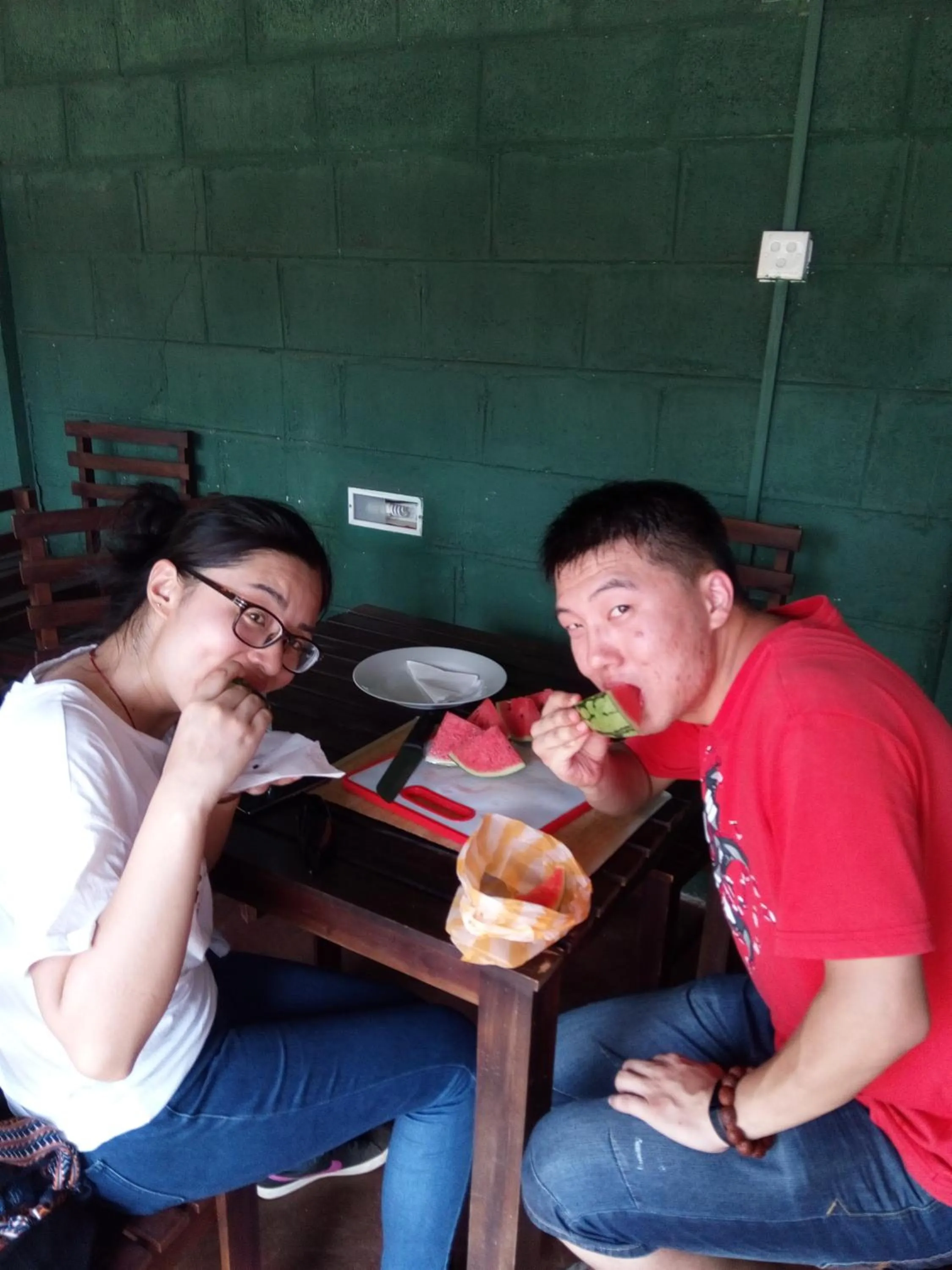 People in Hotel MOONSTONE