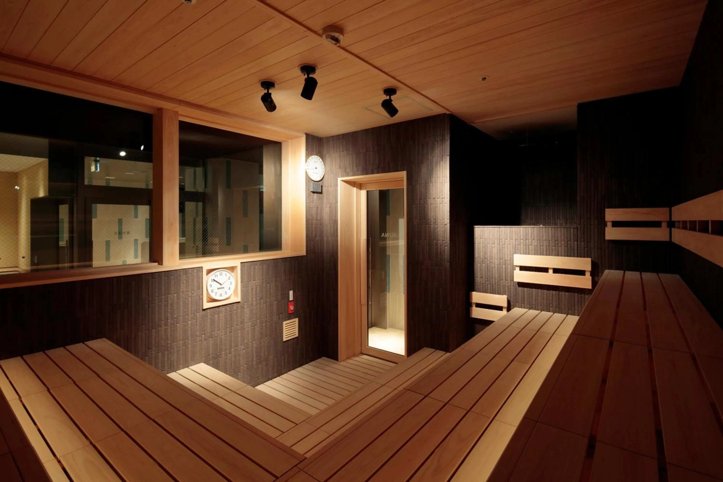 Sauna in Candeo Hotels Osaka Shinsaibashi