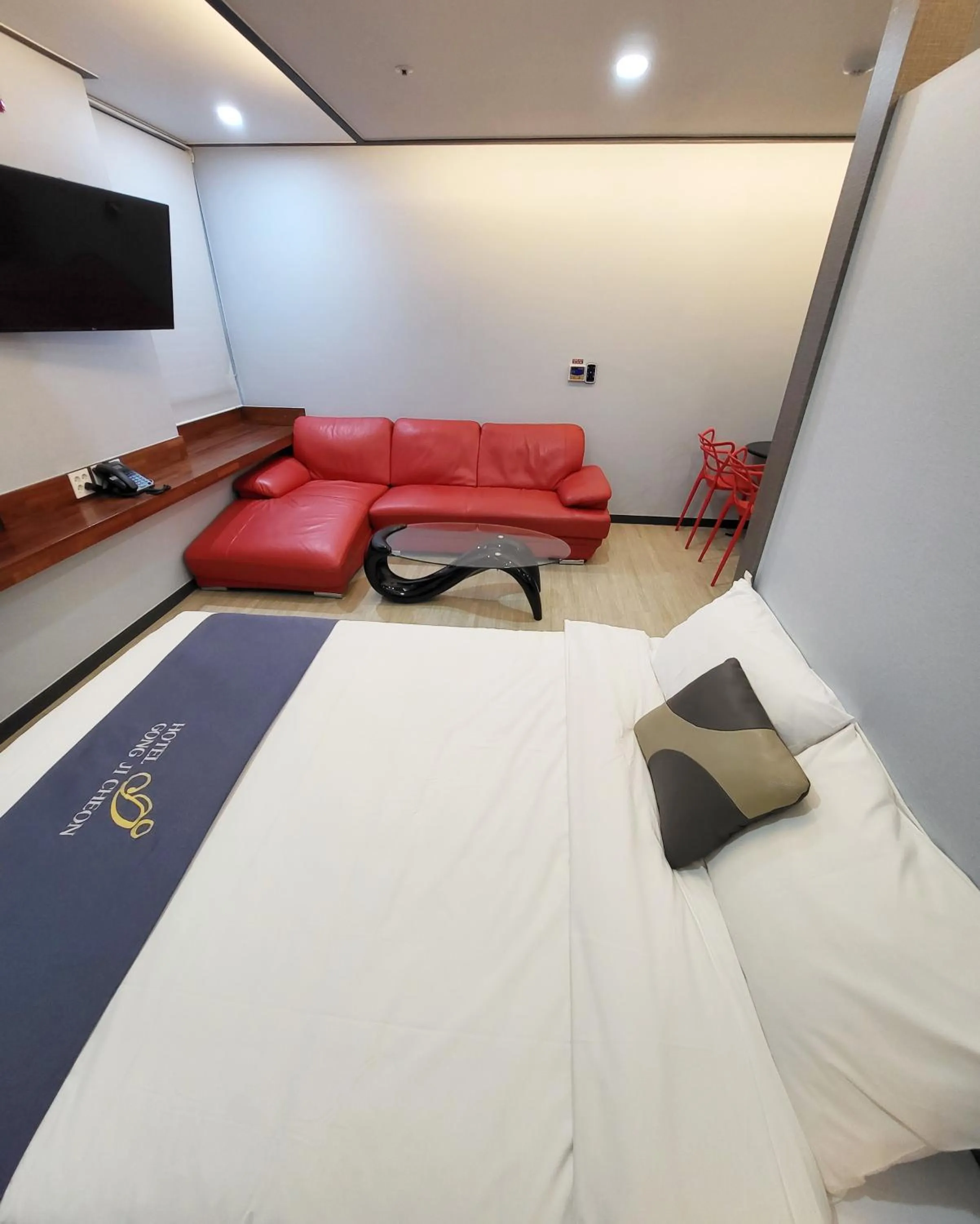 Bed in Hotel Gongjicheon