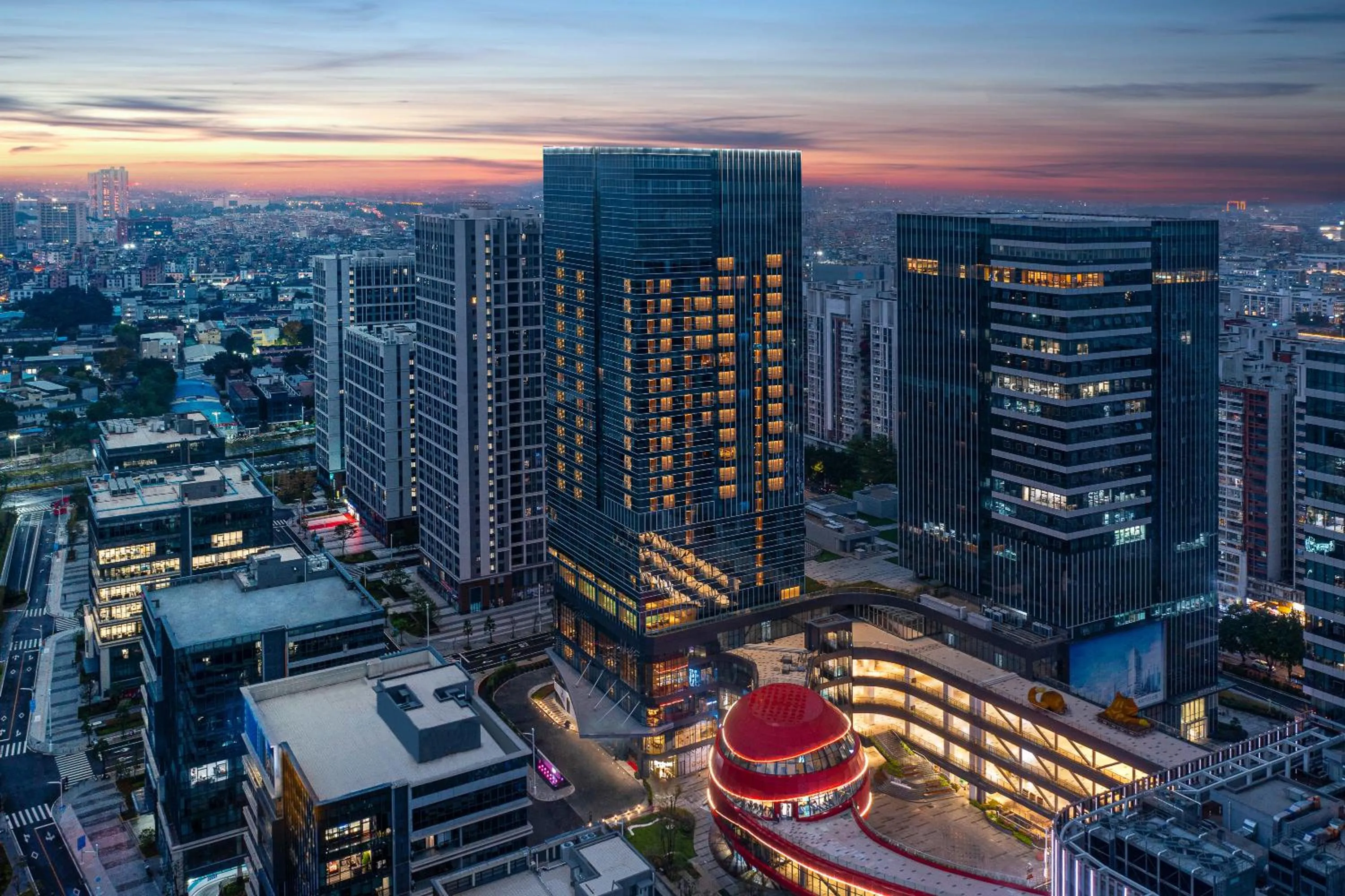 Property building in Wyndham Guangzhou Baiyun Mountain