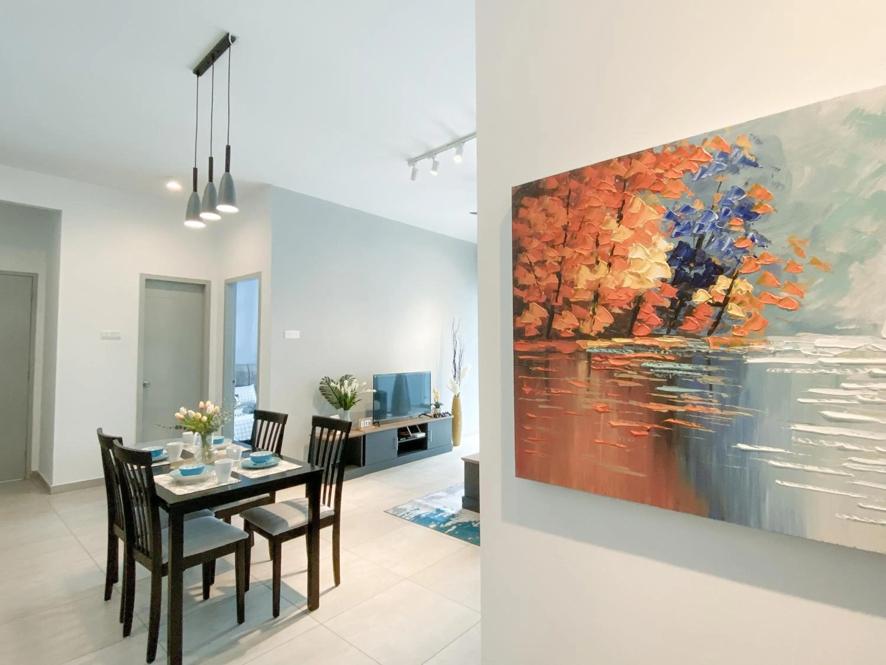 Decorative detail in Atlantis Residences Melaka by BetaStay